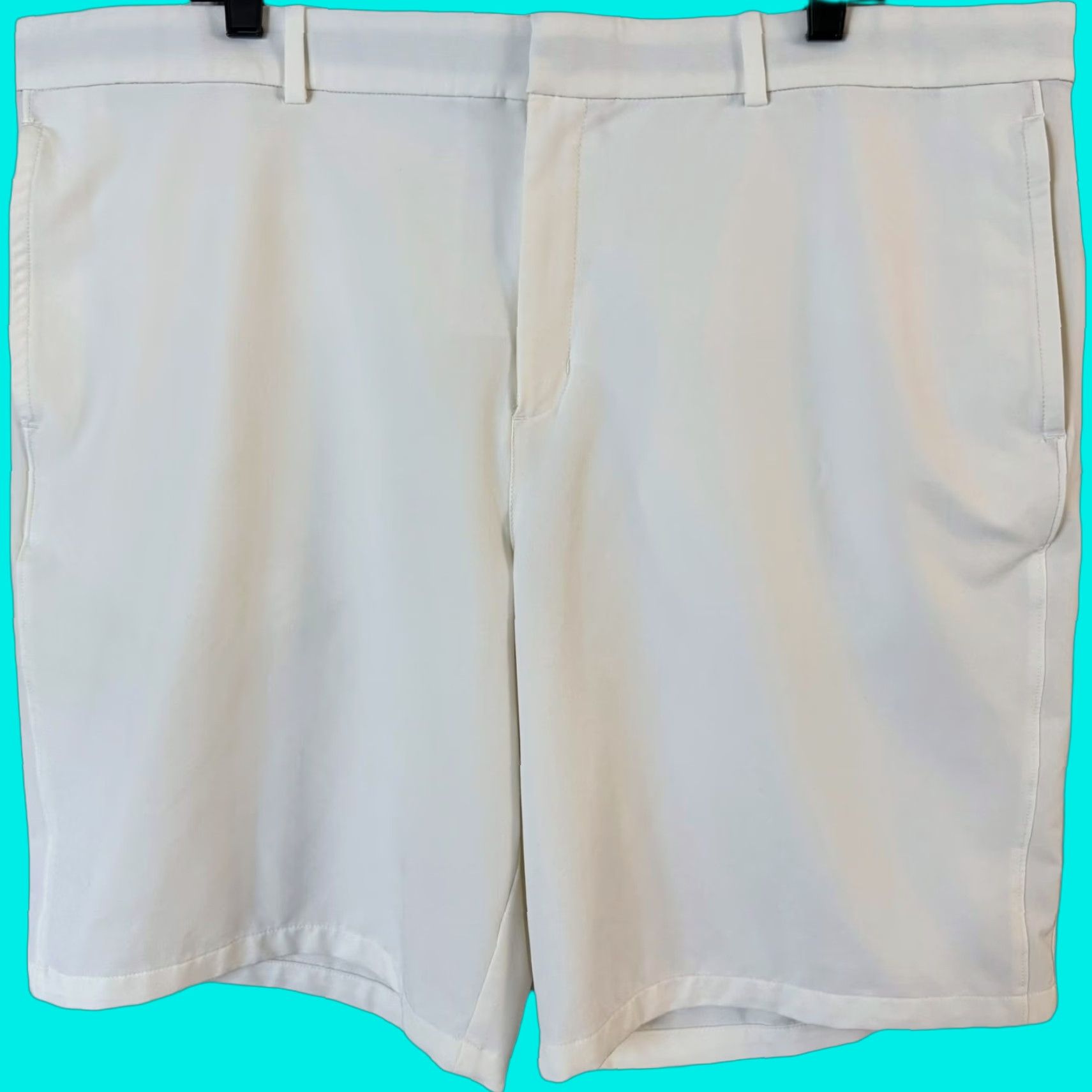 Nike Nike Dri-Fit Flex Flat Front Golf Shorts Cream Men 42 Athletic Activewear Size US 42 / EU 58 - 1 Thumbnail