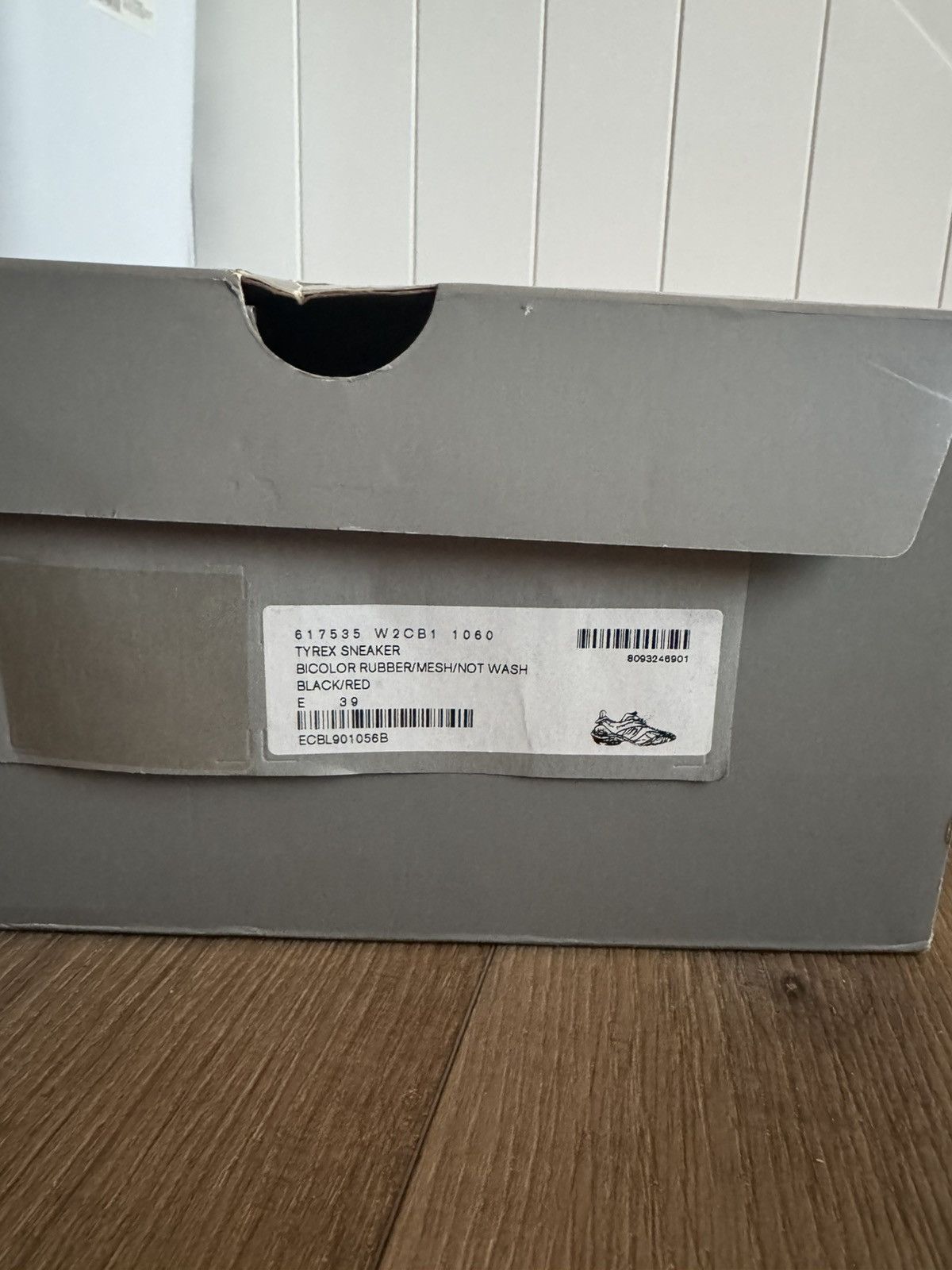 Balenciaga Balenciaga Tyrex low black and red Size US 8 / EU 41 - 7 Thumbnail