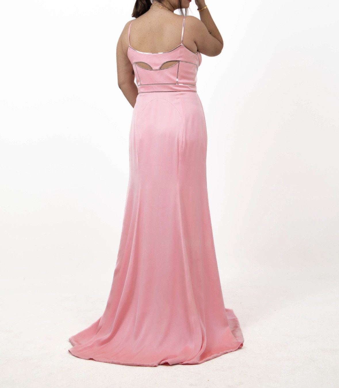 Versace Long Versace gala dress Size L / US 10 / IT 46 - 2 Thumbnail