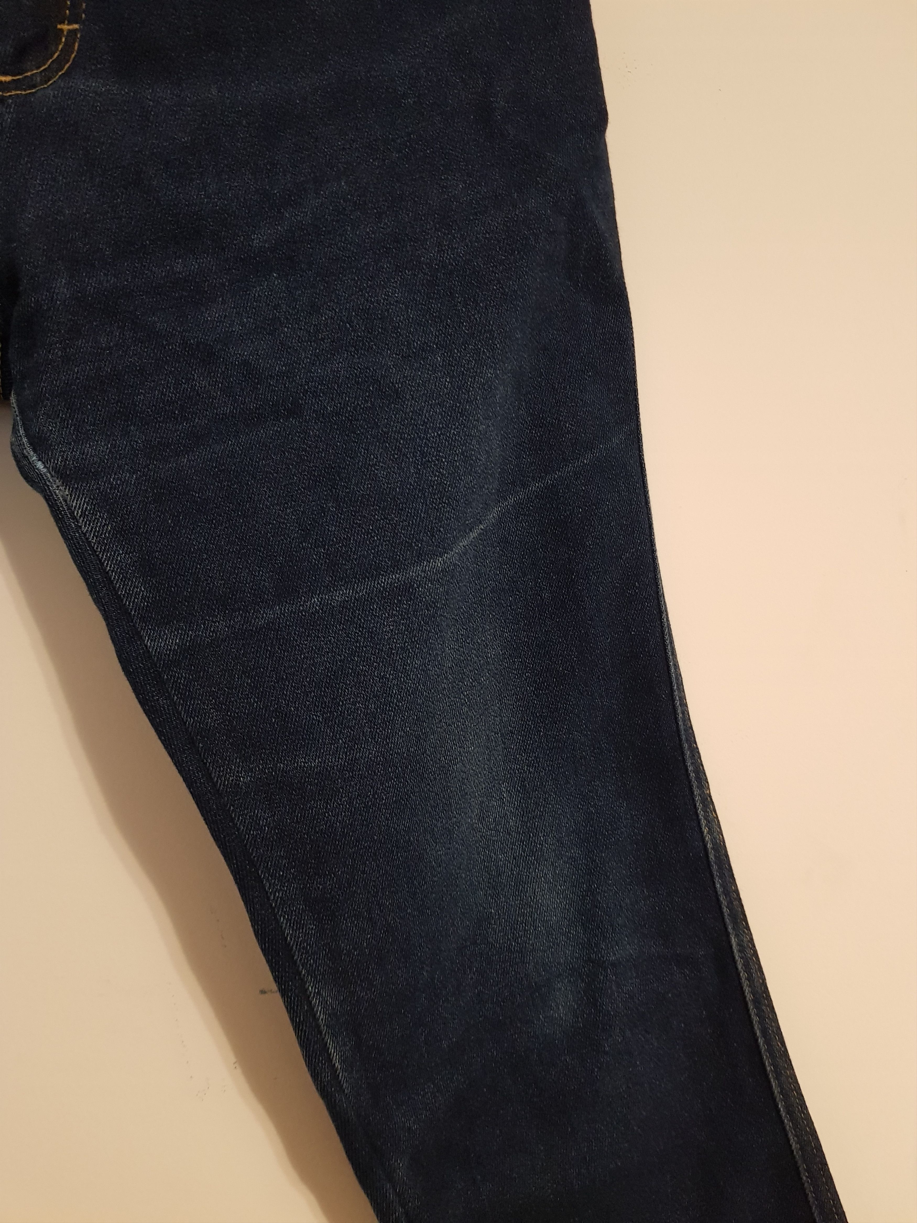 Lee Lee Vintage 80s Made in USA Dark Wash Jeans 34x30 Size US 34 / EU 50 - 3 Thumbnail