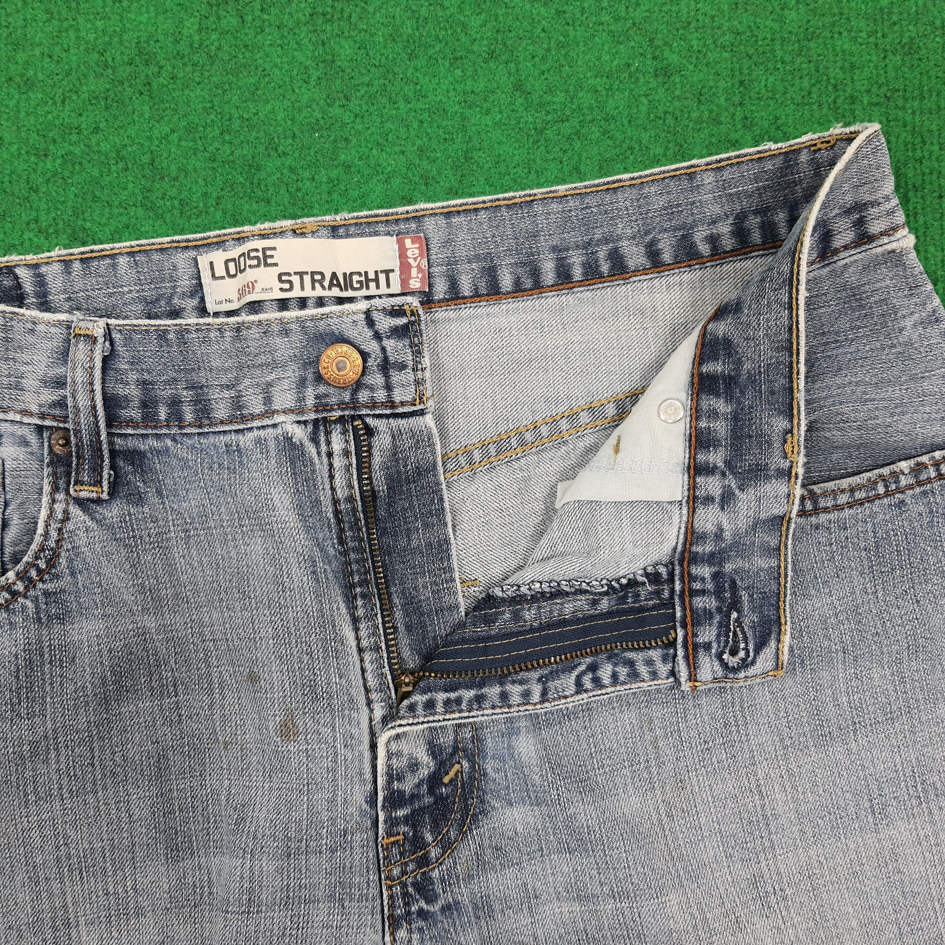 Levi's × Vintage Vintage Levi's 569 Loose Straigh America Short Denim Size US 34 / EU 50 - 6 Thumbnail