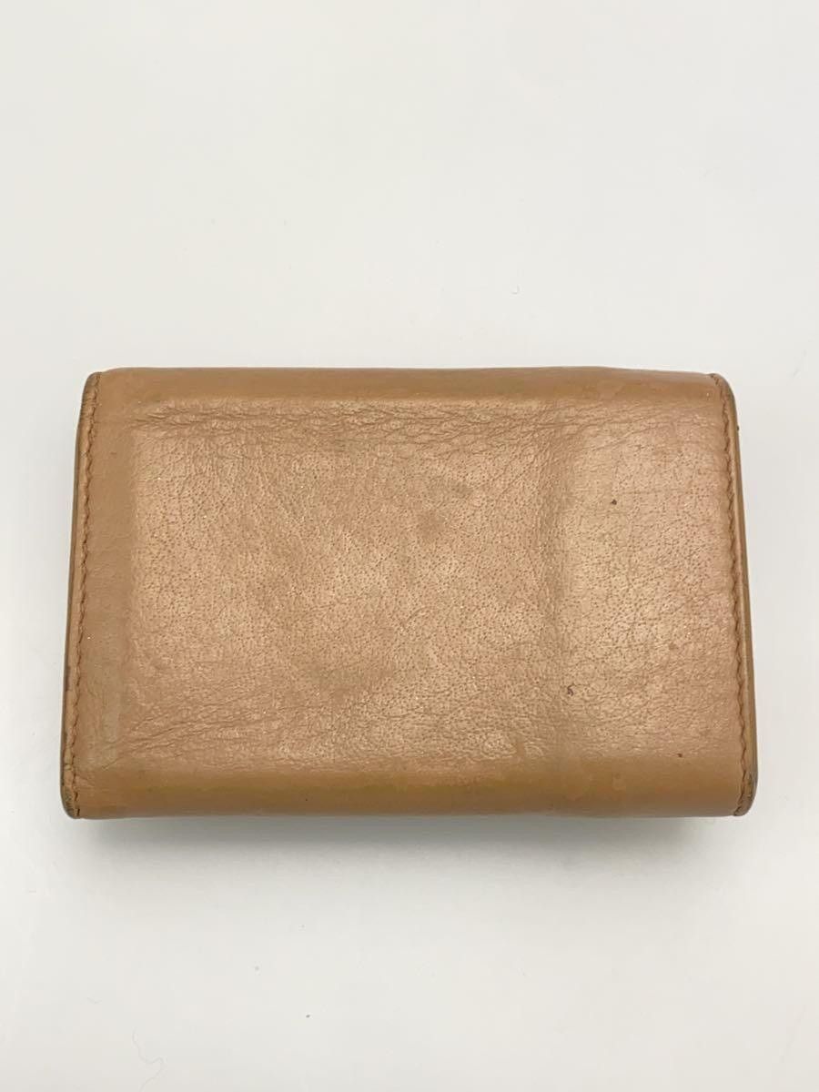 Balenciaga Balenciaga Leather Tri-Fold Wallet Brown Size ONE SIZE - 2 Thumbnail