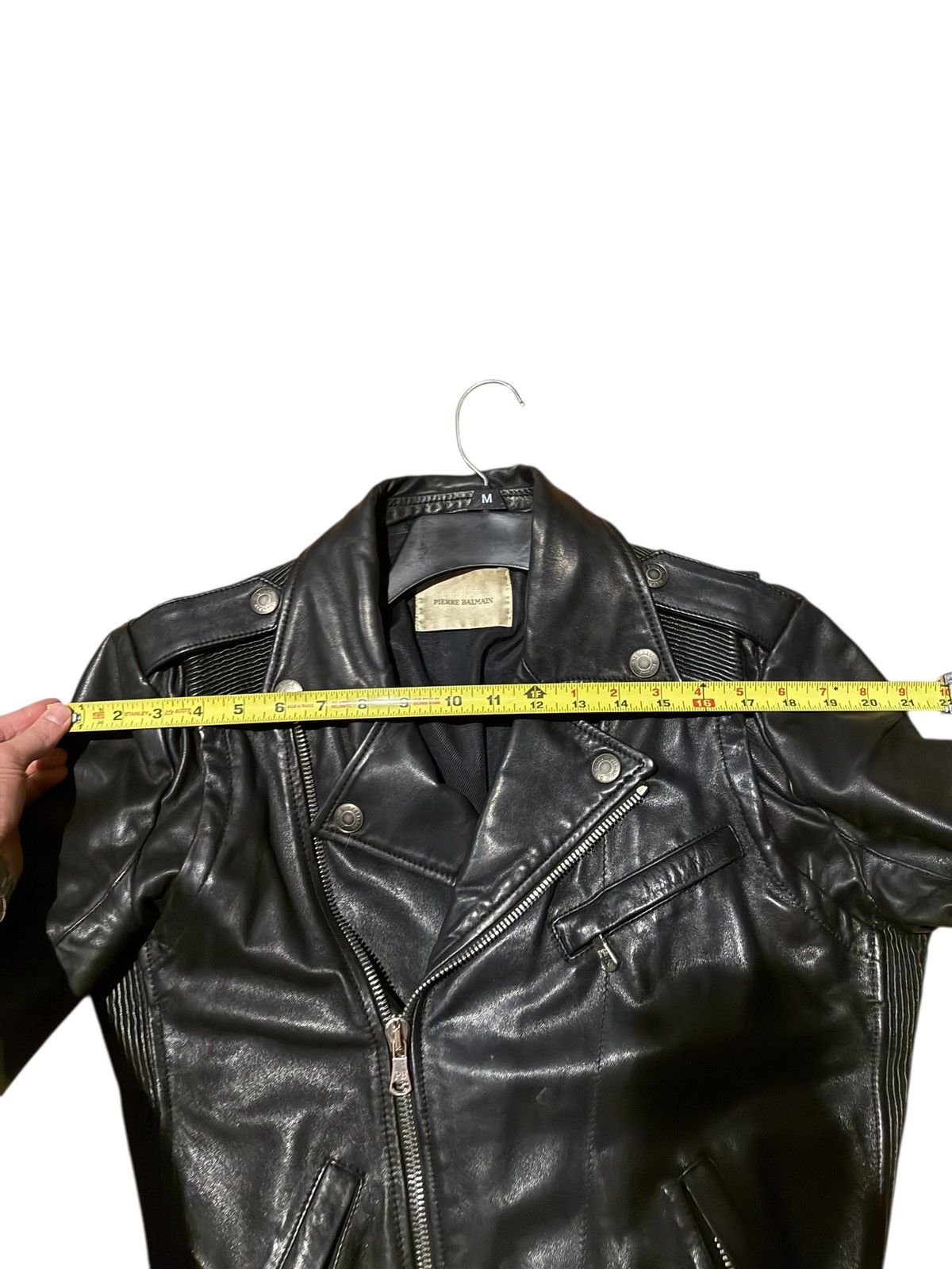 Balmain Balmain biker leather jacket Size US S / EU 44-46 / 1 - 13 Thumbnail