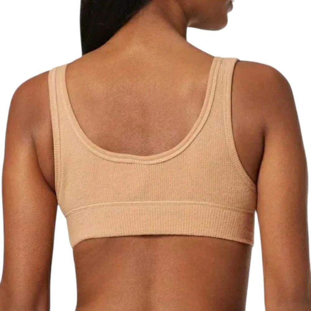 Designer CT598 Skims NWT Waffle Scoop Bralette Ochre XS Size ONE SIZE - 2 Thumbnail