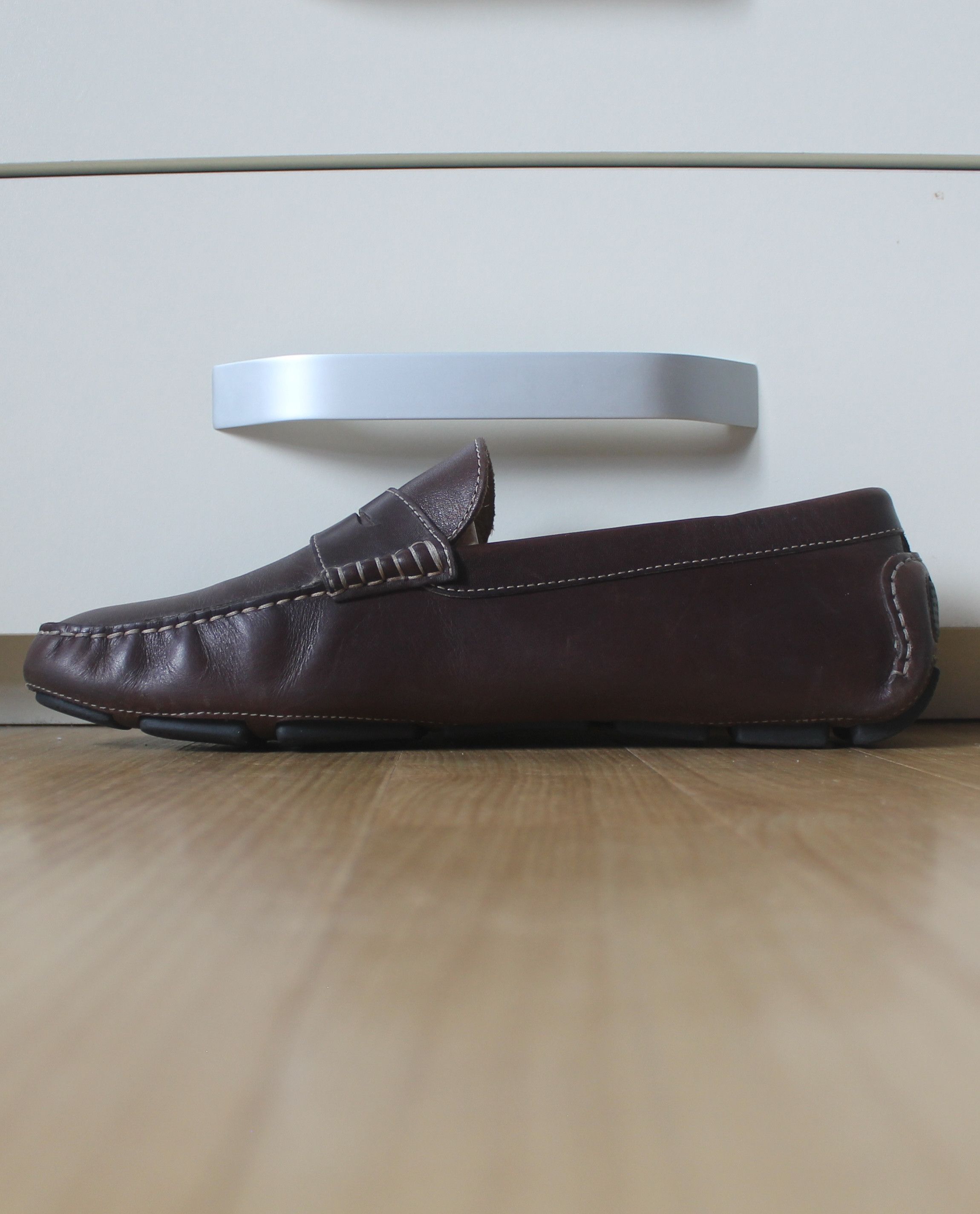 Crockett & Jones Crockett & Jones Penny Loafers Leather Moccasin Size US 12 / EU 45 - 5 Thumbnail