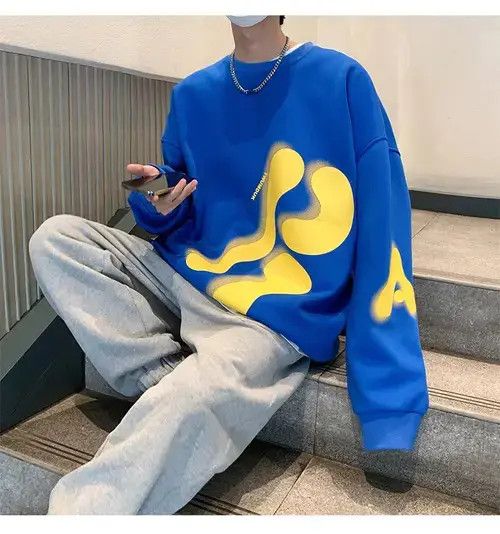 Other Large Letter Graphic Men Sweatshirts Size US M / EU 48-50 / 2 - 1 Thumbnail