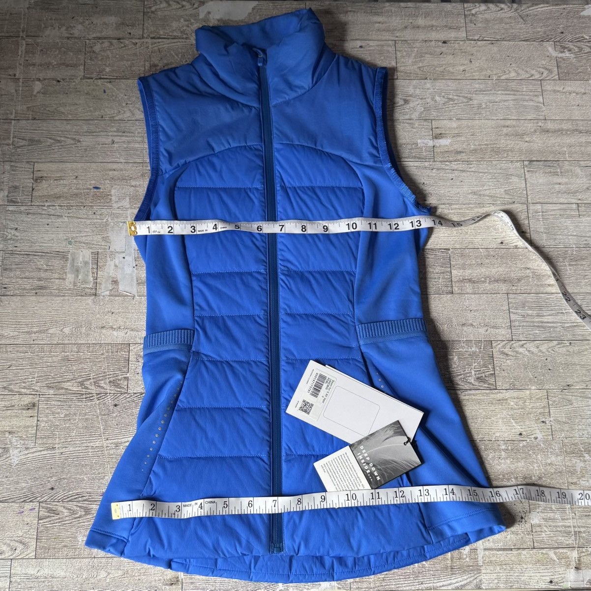 Lululemon LLL Down For It All 700 Fill Vest, Medium Blue Size XXS / US 00 / IT 34 - 9 Thumbnail