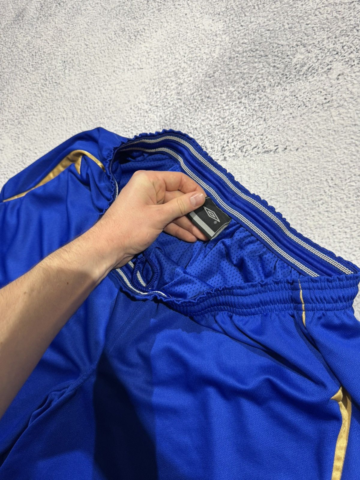 Chelsea Soccer × Vintage Chelsea 2005 2006 Umbro football shorts training men’s L Xl Size US 35 - 5 Thumbnail