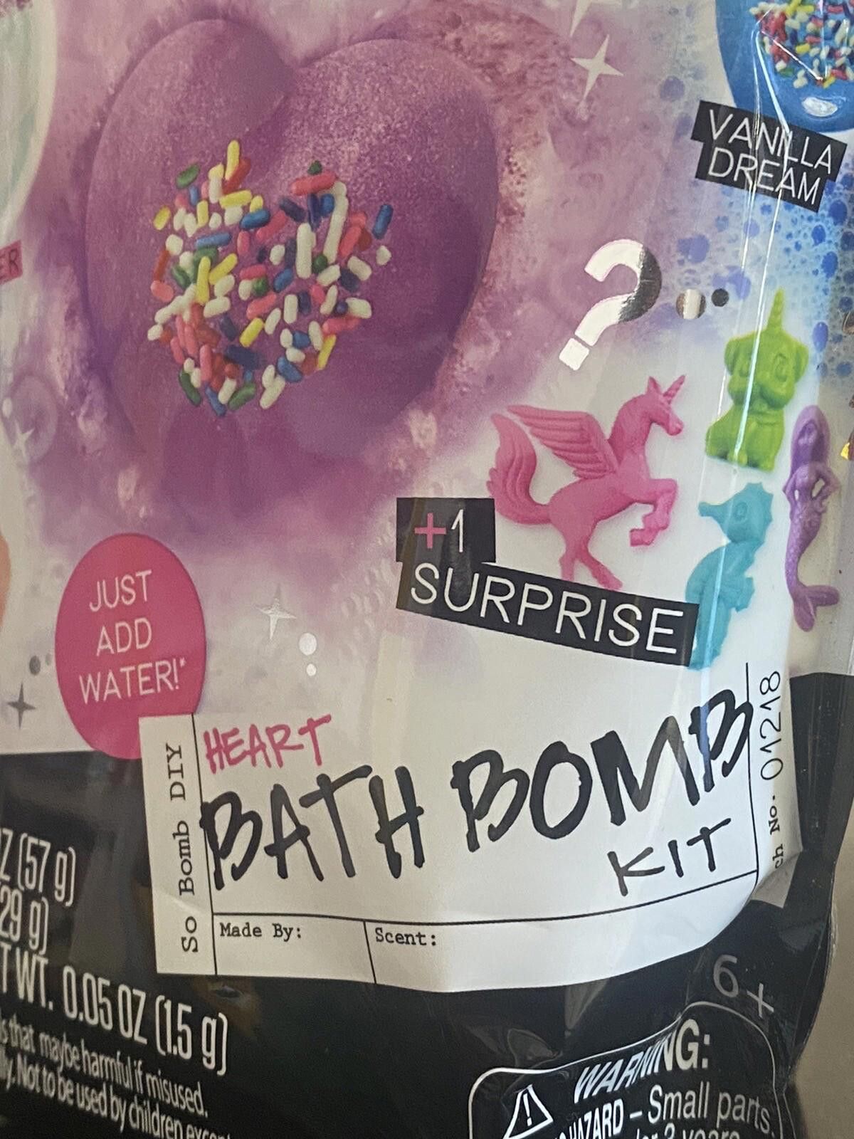 Other So Bomb DIY Kit Heart Bath Bomb Kit With Surprise Ages 6+New Size ONE SIZE - 6 Thumbnail