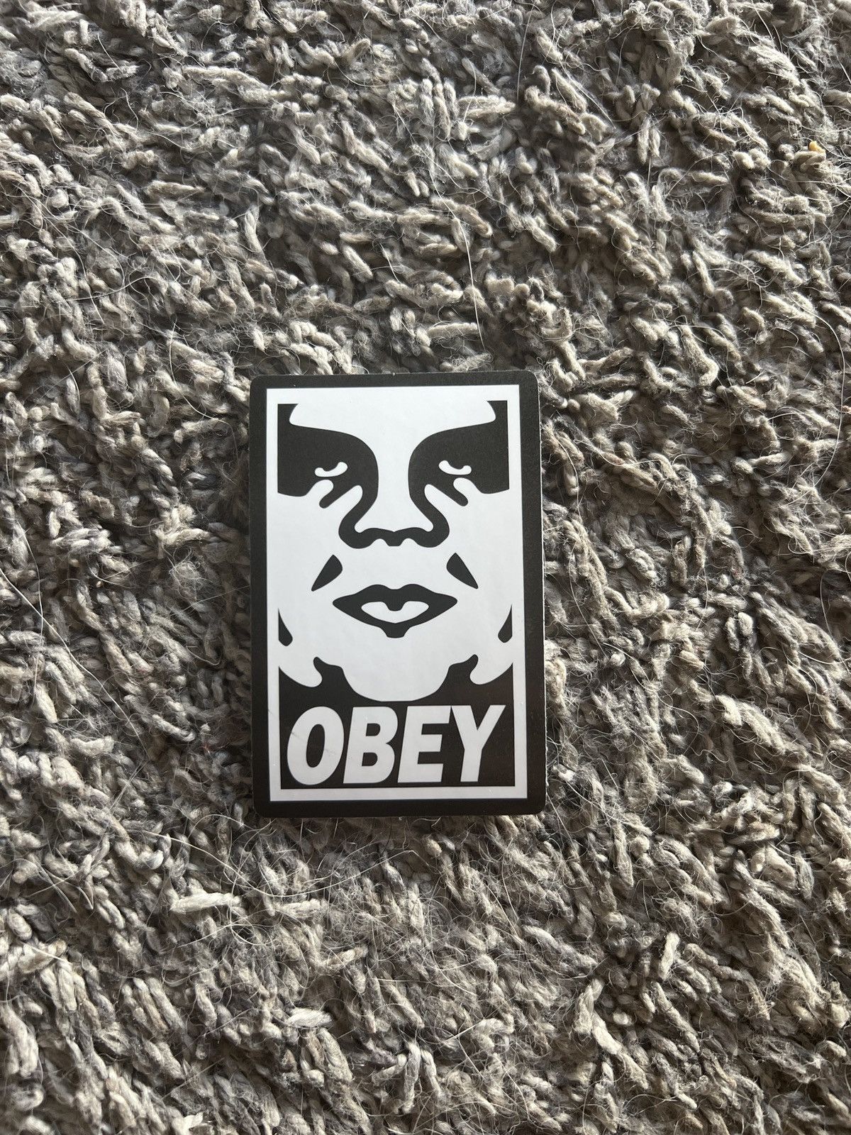 Obey × Shepard Fairey Shepard Fairy Andre The Giant Obey Sticker Size ONE SIZE - 1 Thumbnail