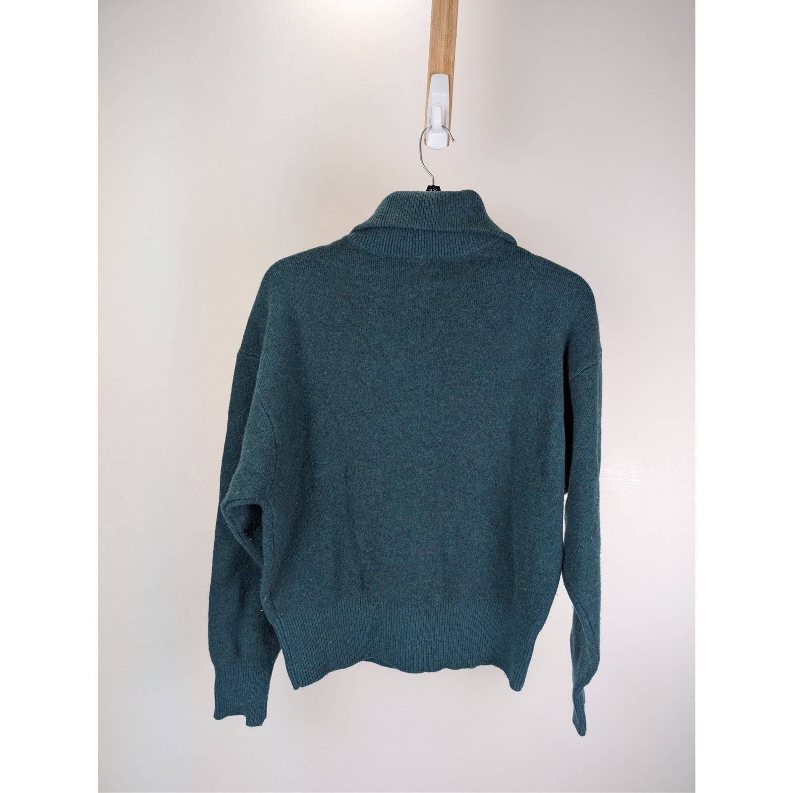 Isabel Marant o1rshd1 CC20 Fancy Quarter-Zip Sweater in Green Size US S / EU 44-46 / 1 - 15 Thumbnail