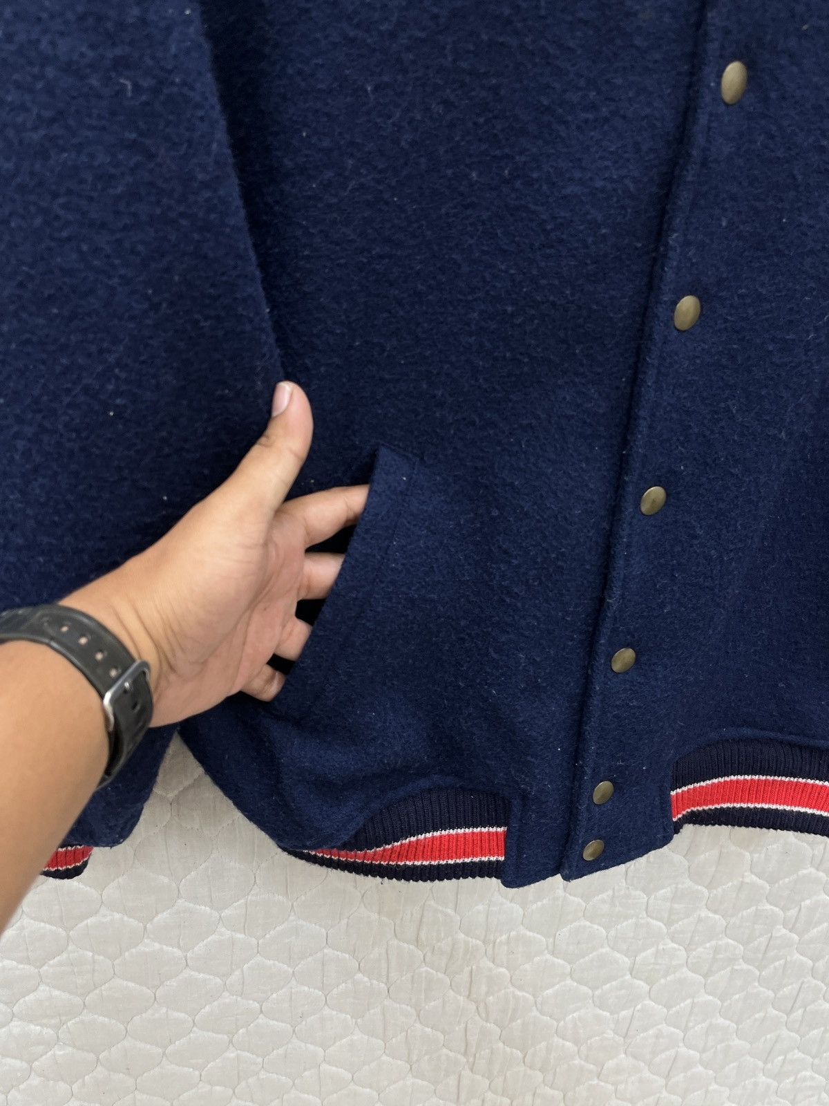 Vintage 🔥🔥🔥STEALS VTG RUGBY SHIP QC FLAPPER VARSITY JACKET Size S / US 4 / IT 40 - 11 Thumbnail