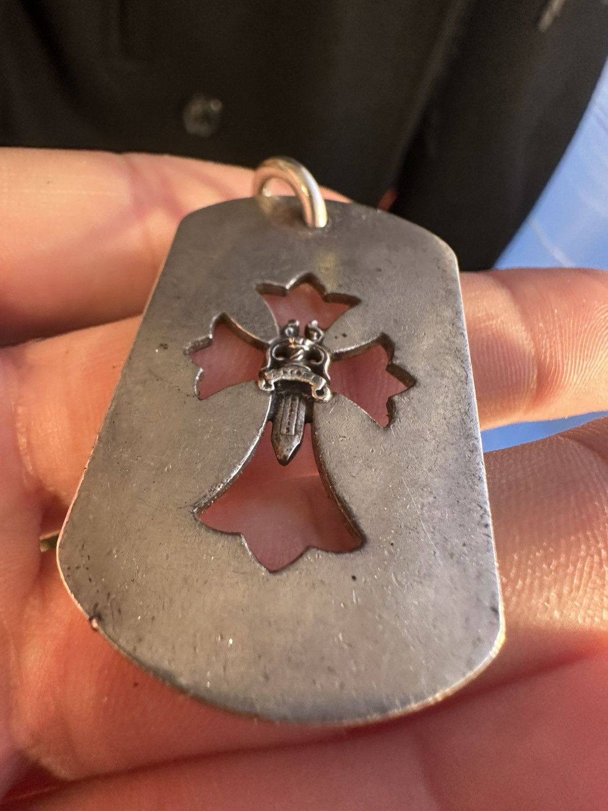 Chrome Hearts Chrome hearts Dagger dogtag Size ONE SIZE - 6 Thumbnail