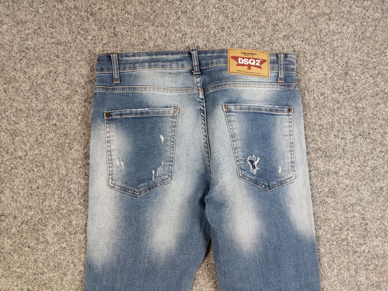 Dsquared2 Vintage 90s Dsquared2 authentic Distressed Paint Denim Jeans Size US 32 / EU 48 - 3 Thumbnail