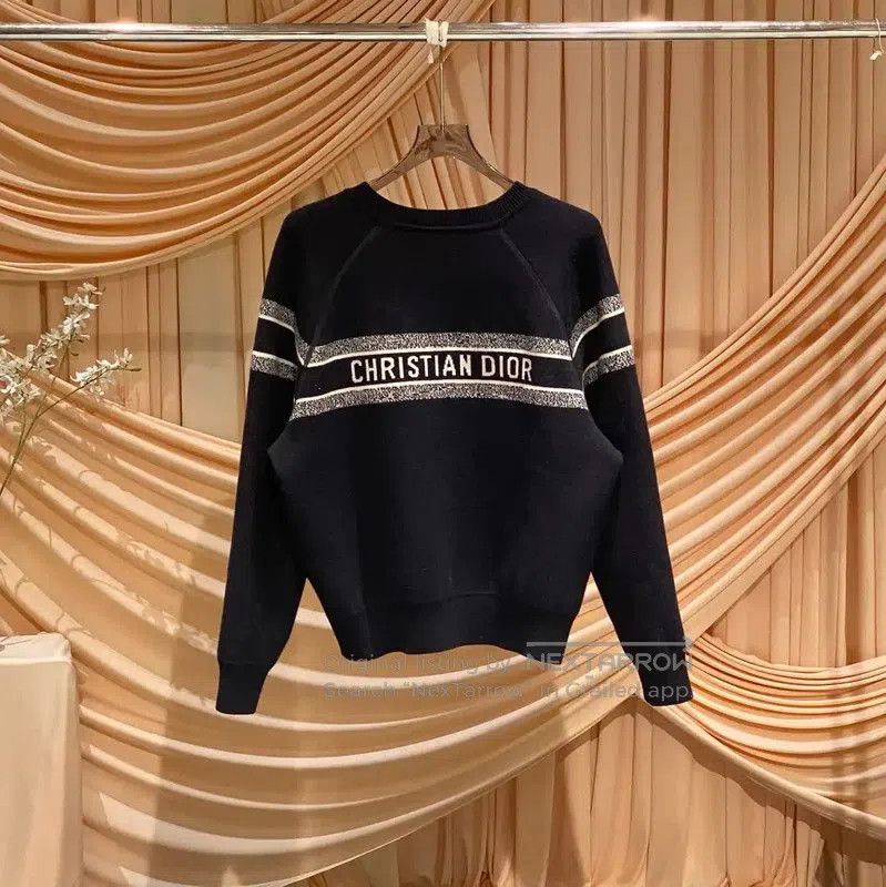 Dior Dior Colorblock Wool Pullover Sweater . Size M / US 6-8 / IT 42-44 - 3 Thumbnail