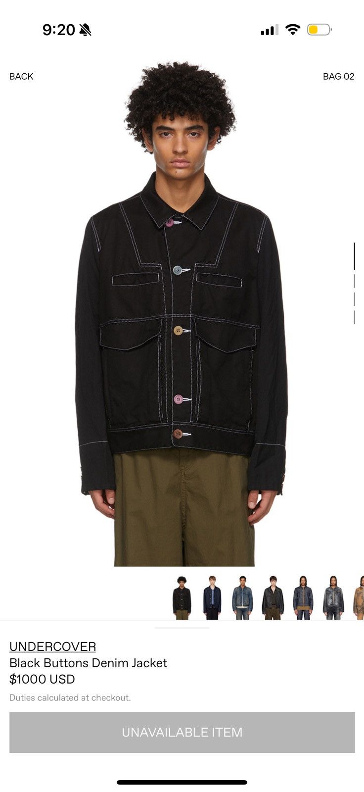 Undercover Undercover Buttons Denim Jacket Size US L / EU 52-54 / 3 - 11 Thumbnail