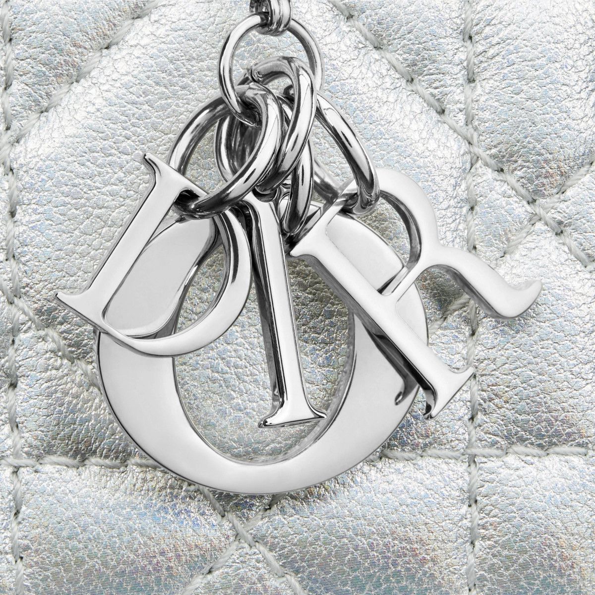 Dior o1bcso1str0226 Size:OS/ Jasmine Card Holder in Silver Size ONE SIZE - 5 Thumbnail