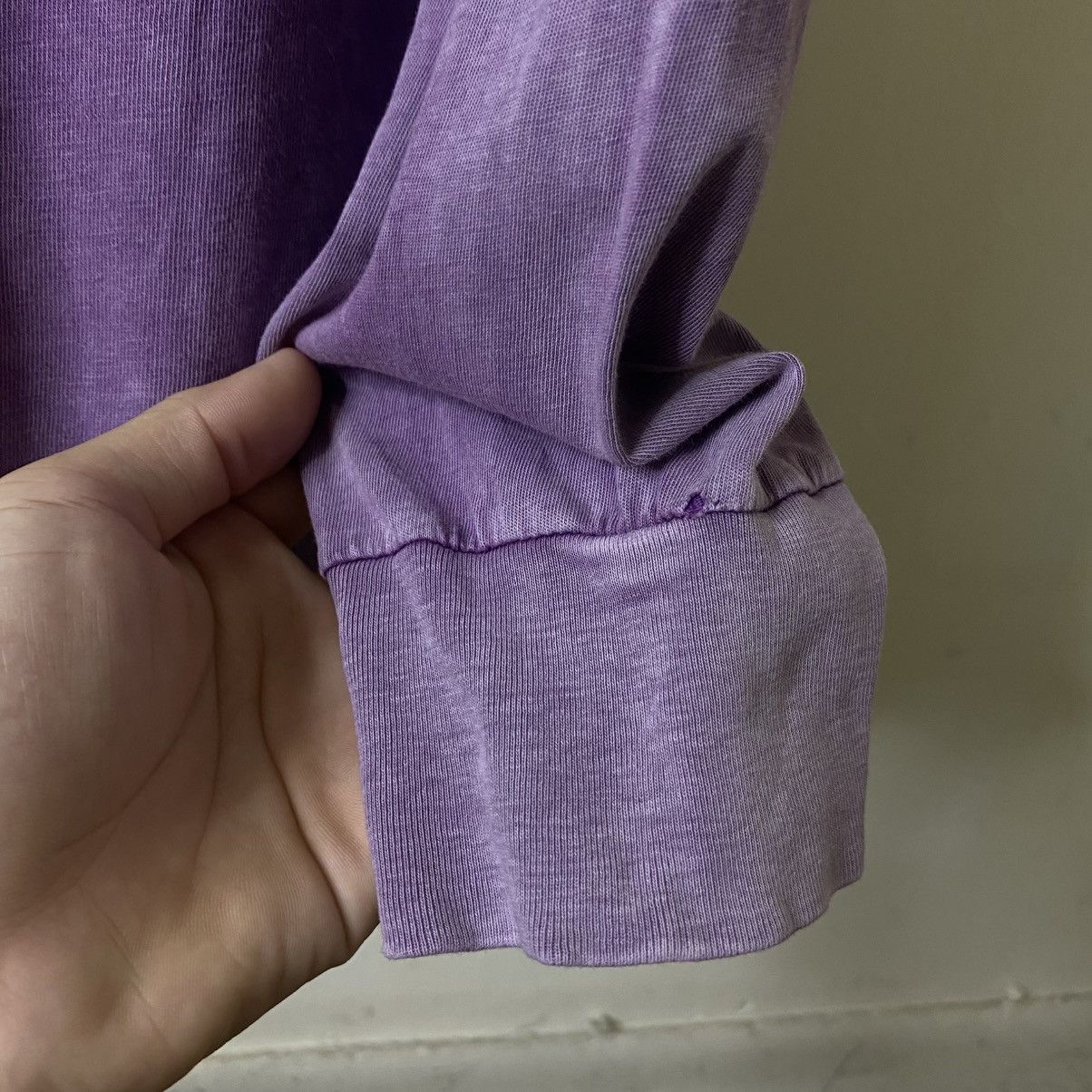 RIPNDIP Washed Purple Big Graphic LS Skater T Shirt Size US XXL / EU 58 / 5 - 6 Thumbnail