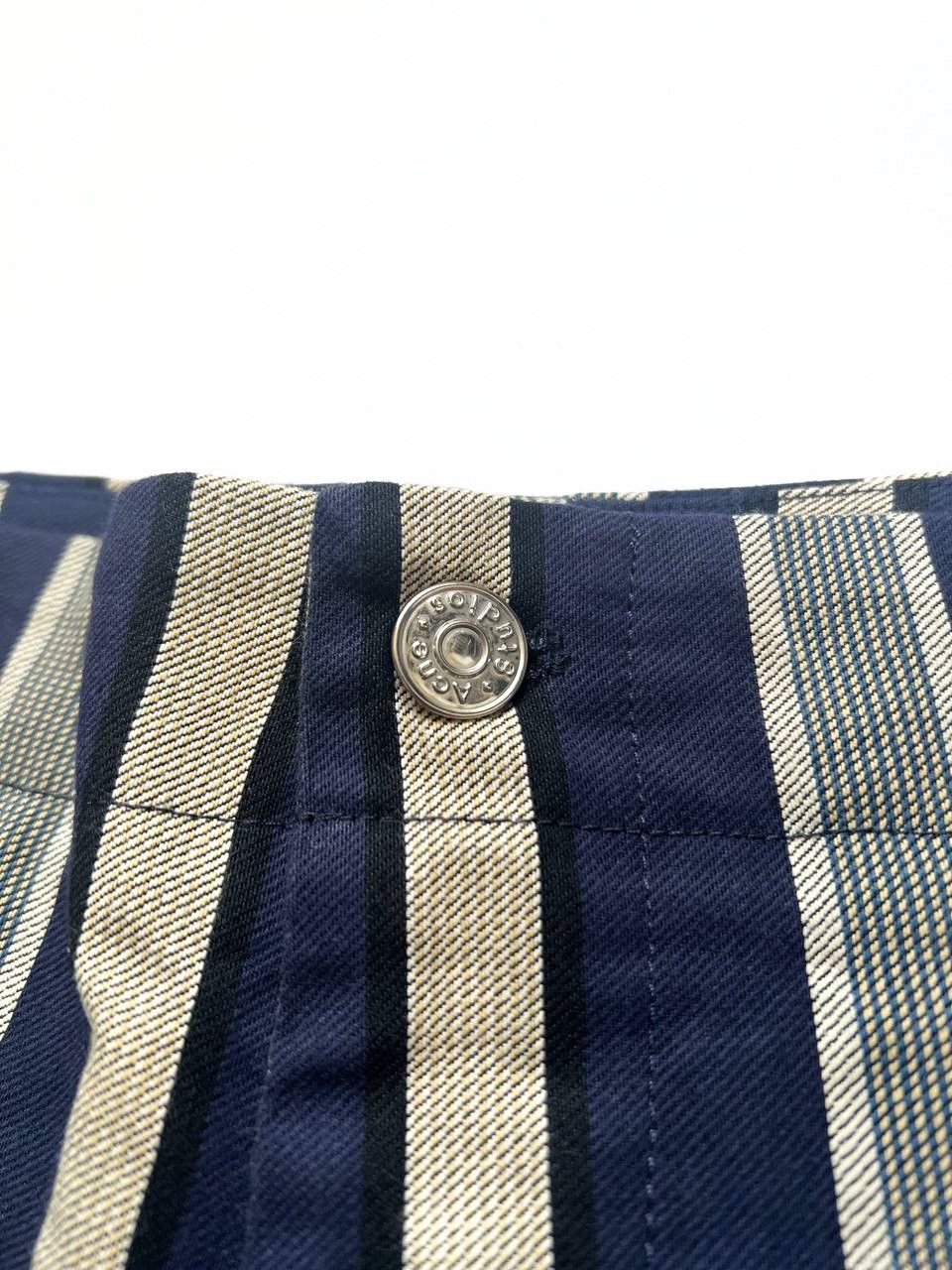 Acne Studios × Japanese Brand Acne Studios Pell den denim striped shorts Size US 32 / EU 48 - 6 Thumbnail