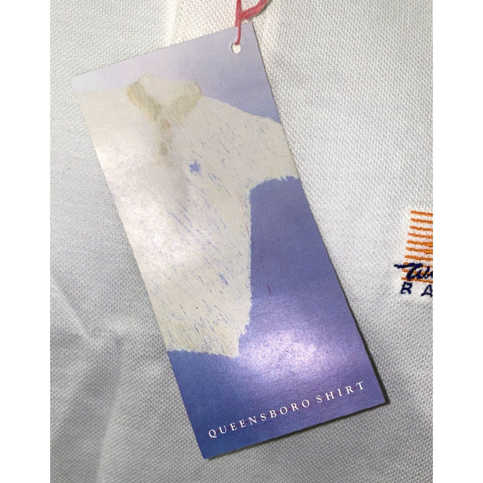 Vintage VINTAGE Queens Boro Golf Polo Shirt Adult XL White USA Mens NWT Size US XL / EU 56 / 4 - 4 Thumbnail