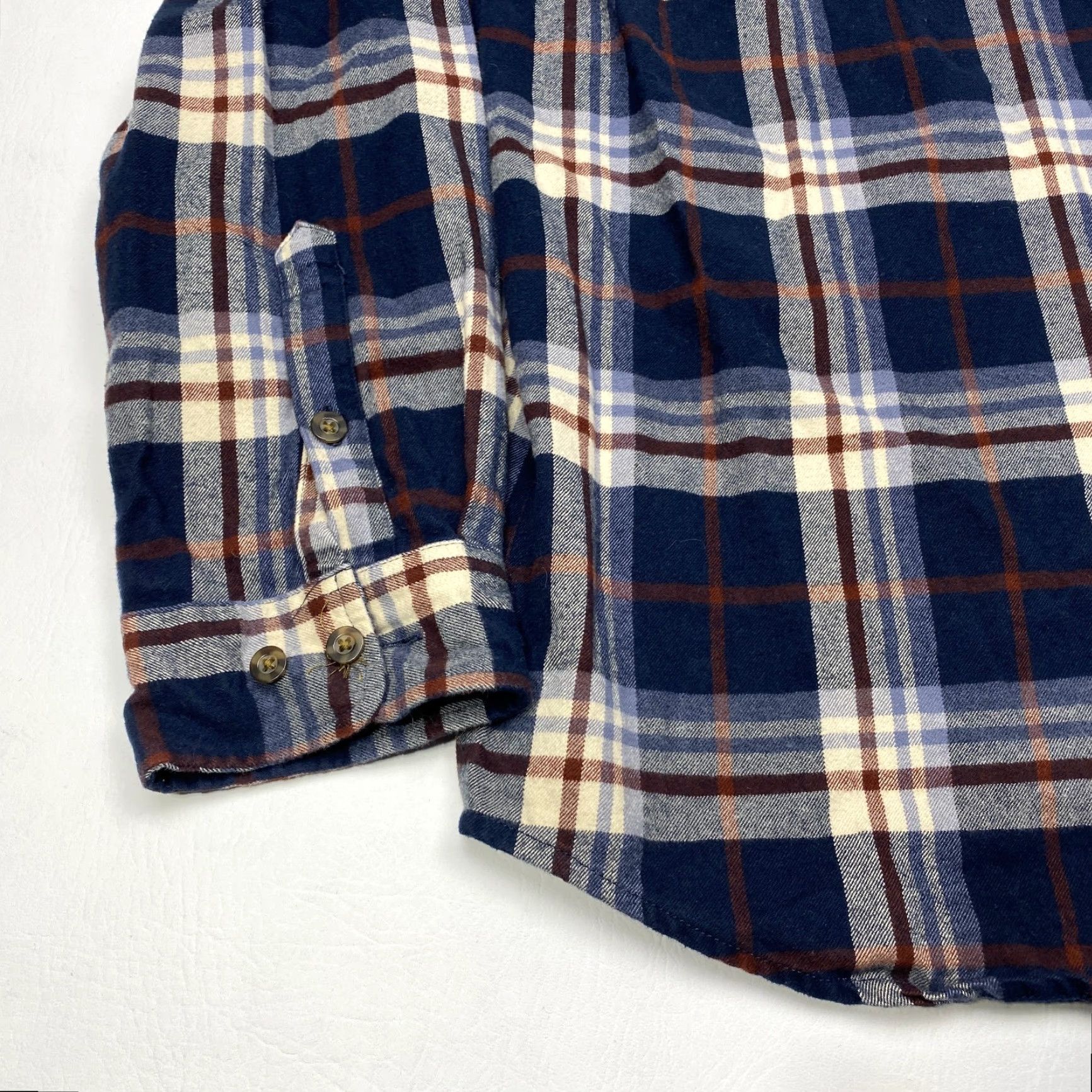 Carhartt Carhartt Mens Heavyweight Flannel Shirt Plaid Loose Fit Work Grunge Casual Size US L / EU 52-54 / 3 - 3 Thumbnail