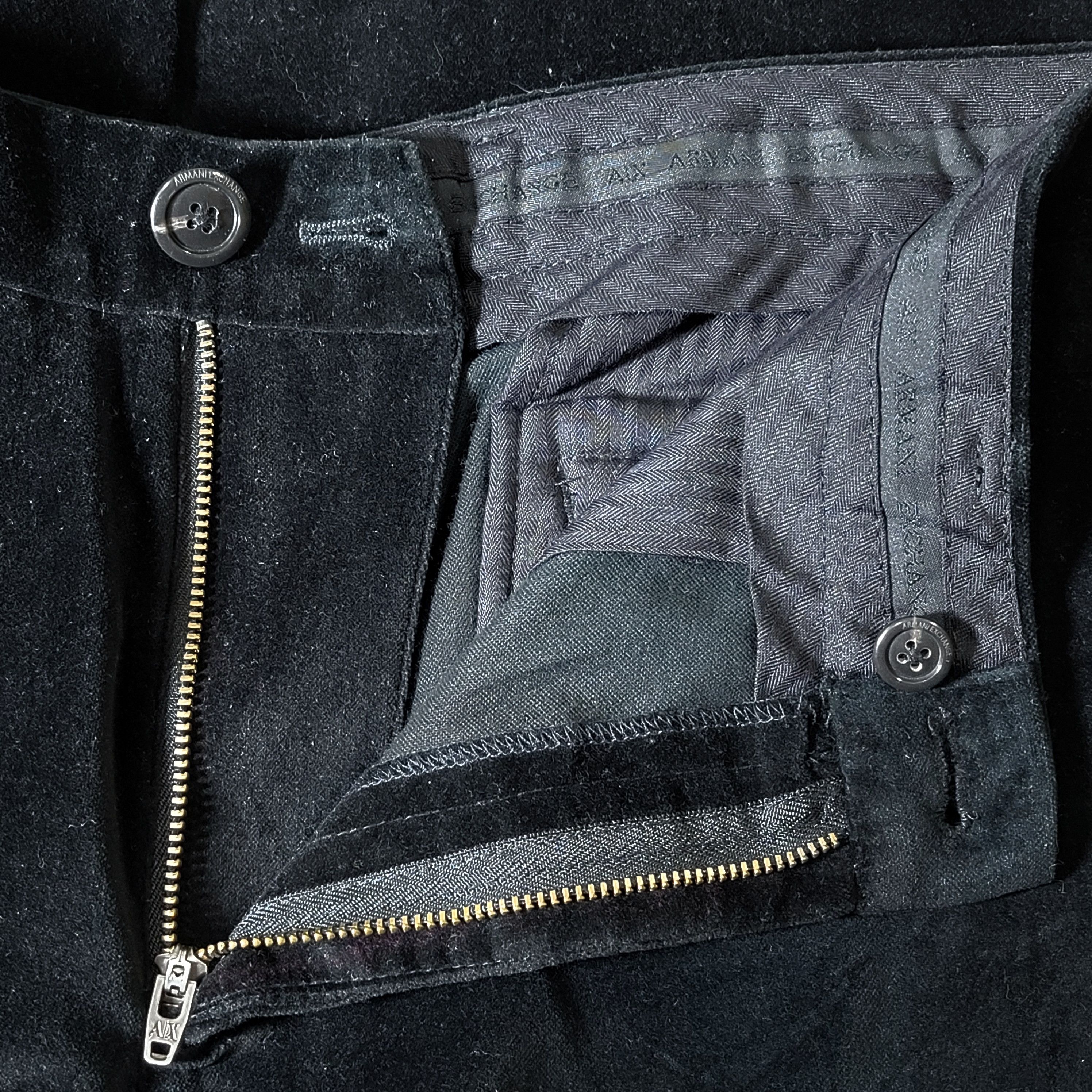 Armani Exchange Armani Exchange velvet pants.Silk velvet. Size US 34 / EU 50 - 3 Thumbnail
