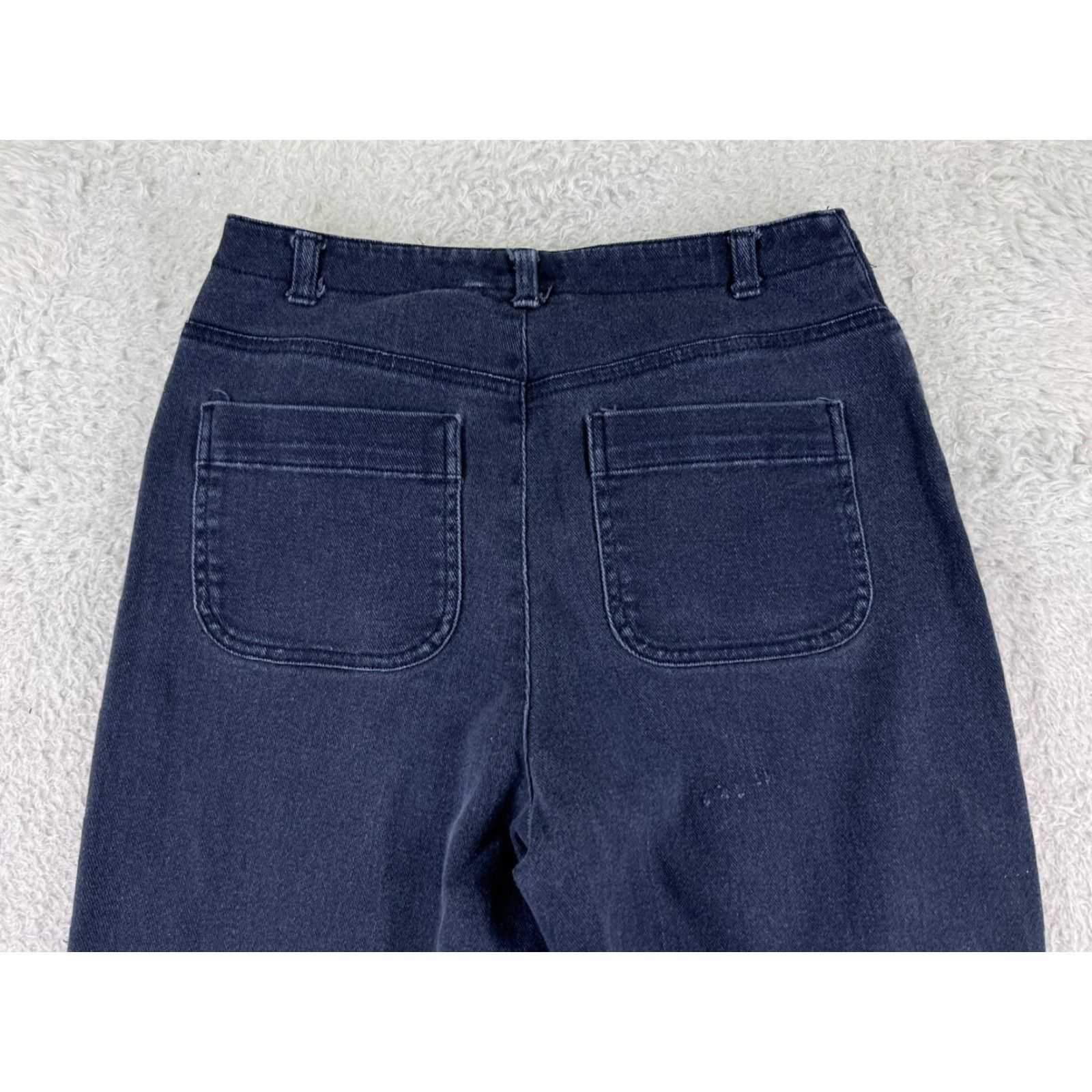 Vintage Crazy Horse Jeans Women 4P Blue Denim Straight Cotton Blend Stretch Size 27" / US 4 / IT 40 - 3 Thumbnail