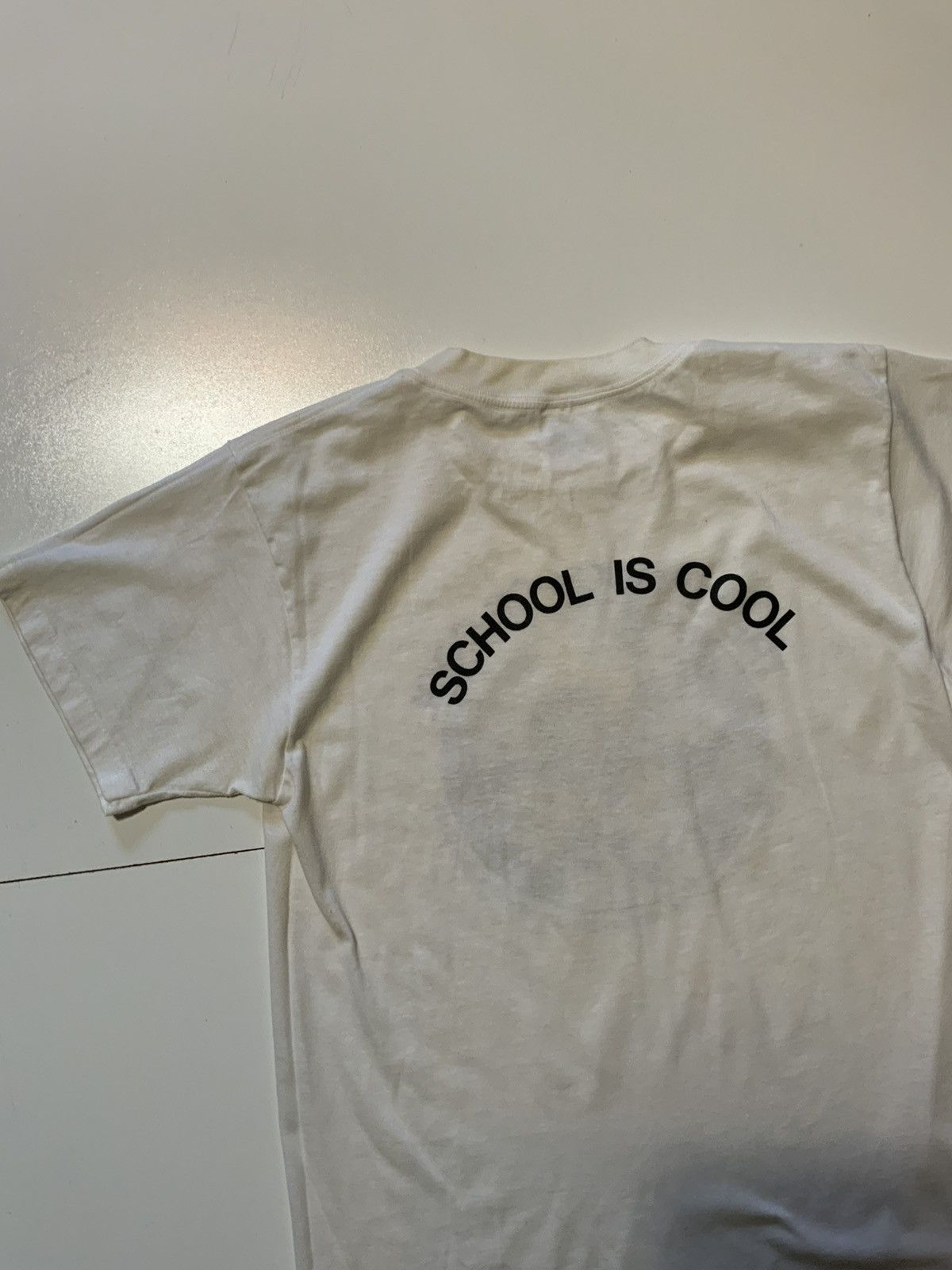 Vintage Vintage 90s The School Of Cool Ms C Rappin Pittman T-Shirt Size US L / EU 52-54 / 3 - 5 Thumbnail