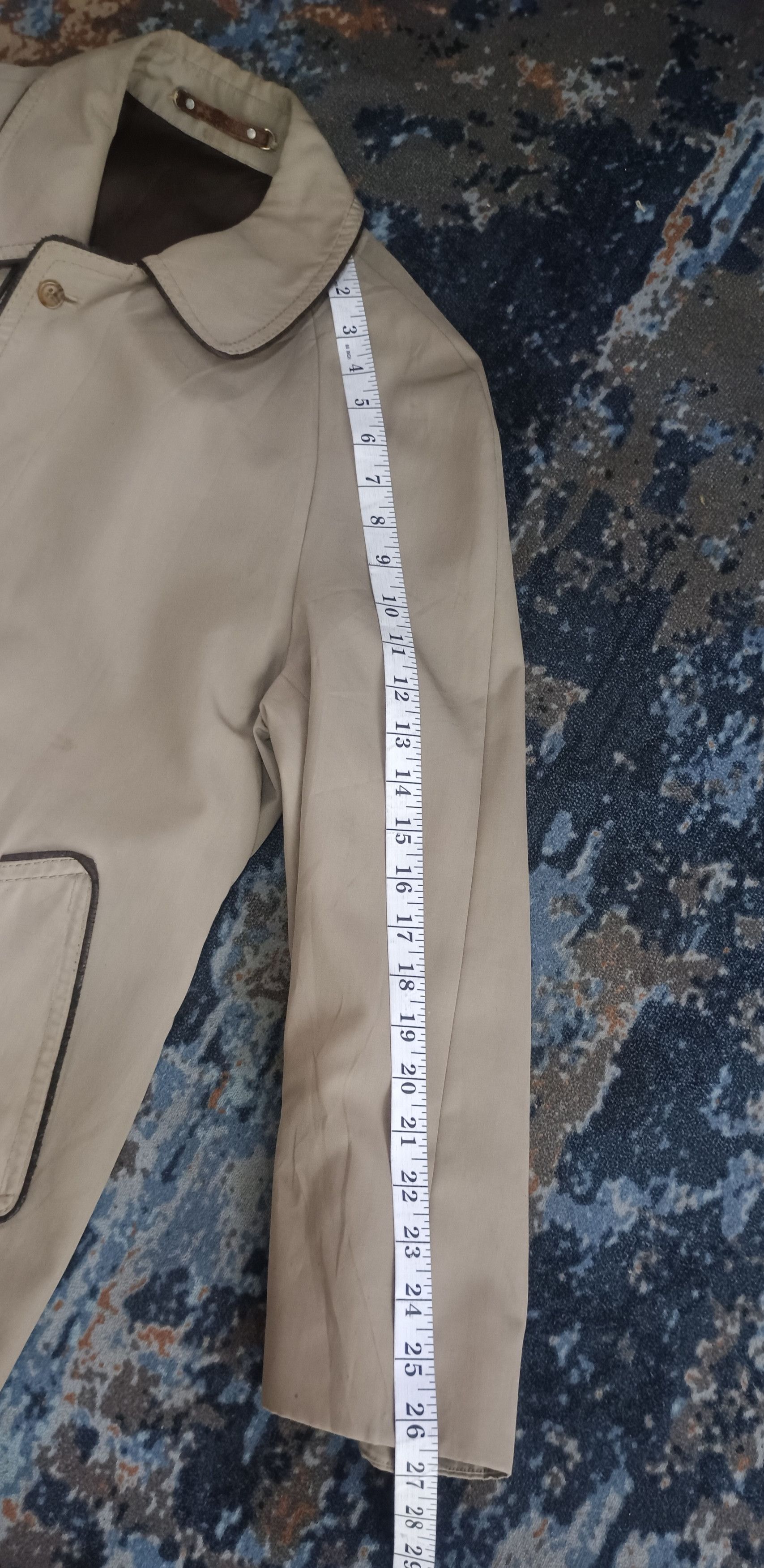 Lanvin Vintage🔥 LANVIN Paris Trench Coat Size US M / EU 48-50 / 2 - 14 Thumbnail