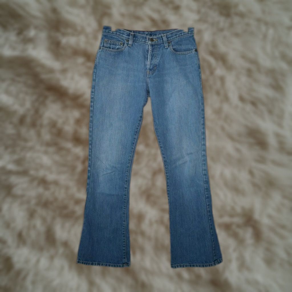 Abercrombie & Fitch Vintage Abercrombie & Fitch Button Fly Flare Jeans Womens 4 Actual 30x32 USA Size 30" / US 8 / IT 44 - 1 Thumbnail