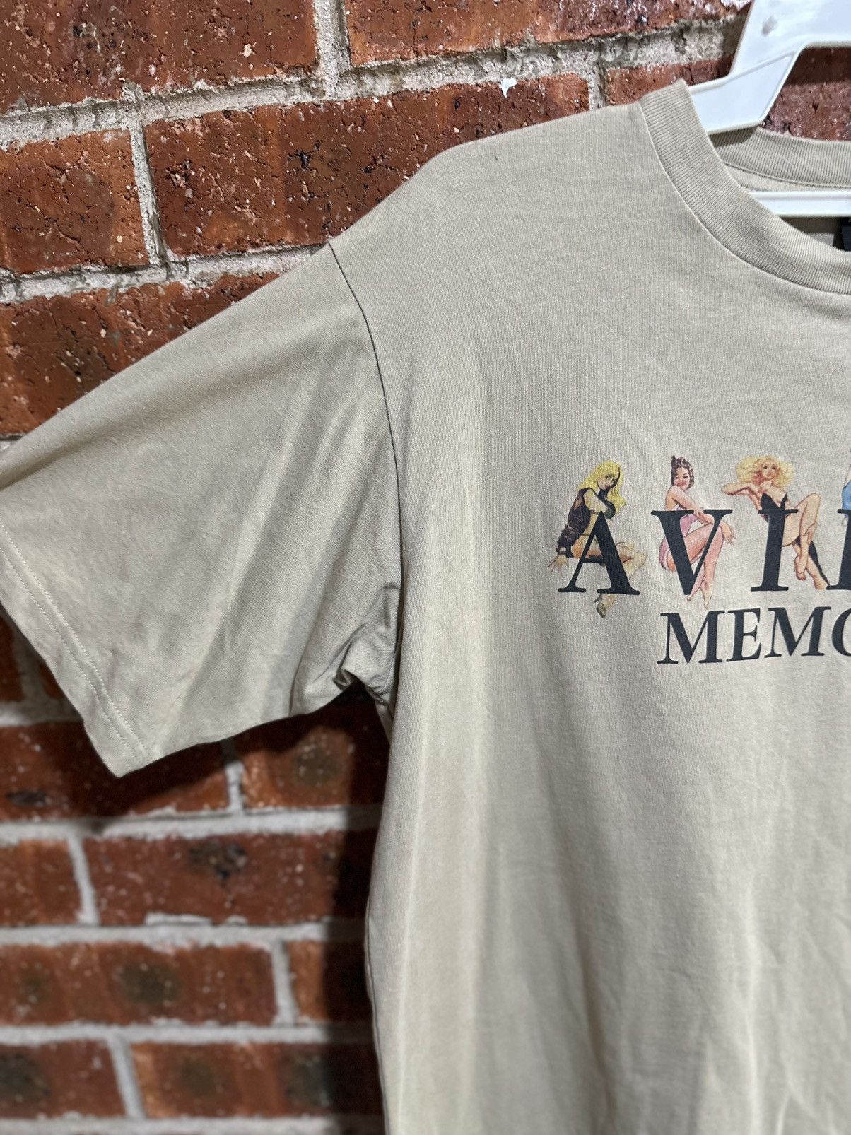 Avirex Vintage Avirex Art Porn Girl Memory Faded Tee Size US L / EU 52-54 / 3 - 8 Thumbnail