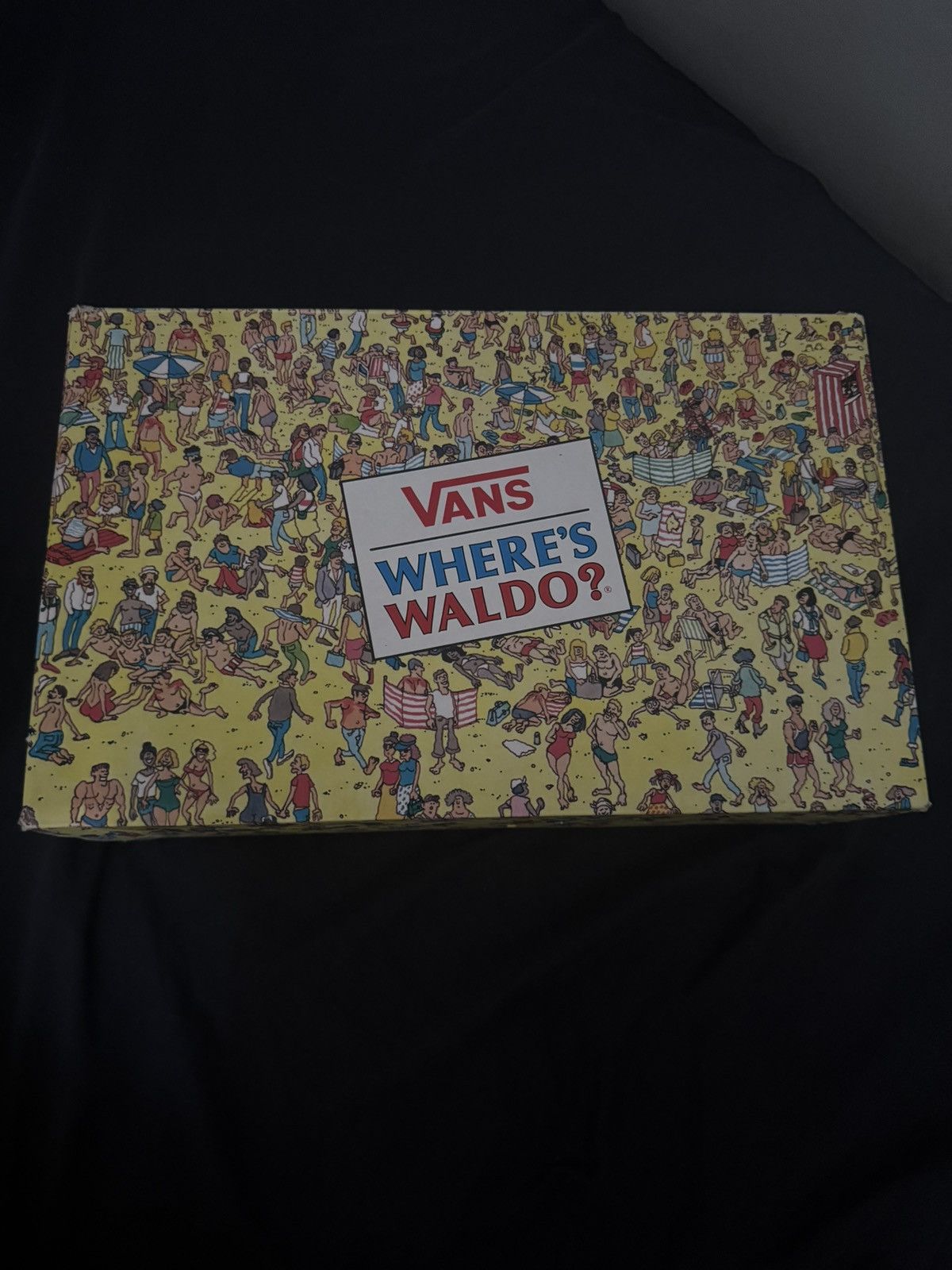 Vans Vans Sk8-Hi x Where’s Waldo “Odlaw” – Black/Yellow – Rare Size US 12 / EU 45 - 7 Thumbnail