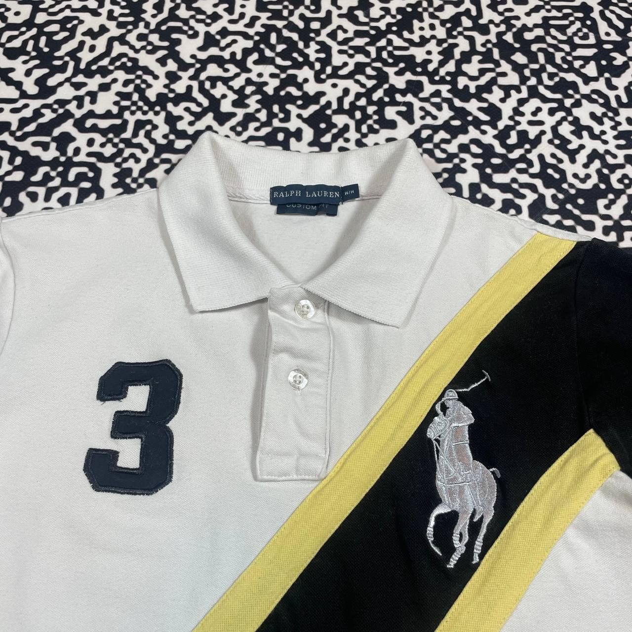 Polo Ralph Lauren Vintage Y2K Polo Ralph Lauren 3 Logo Retro Casual T-shirt Size S / US 4 / IT 40 - 6 Thumbnail