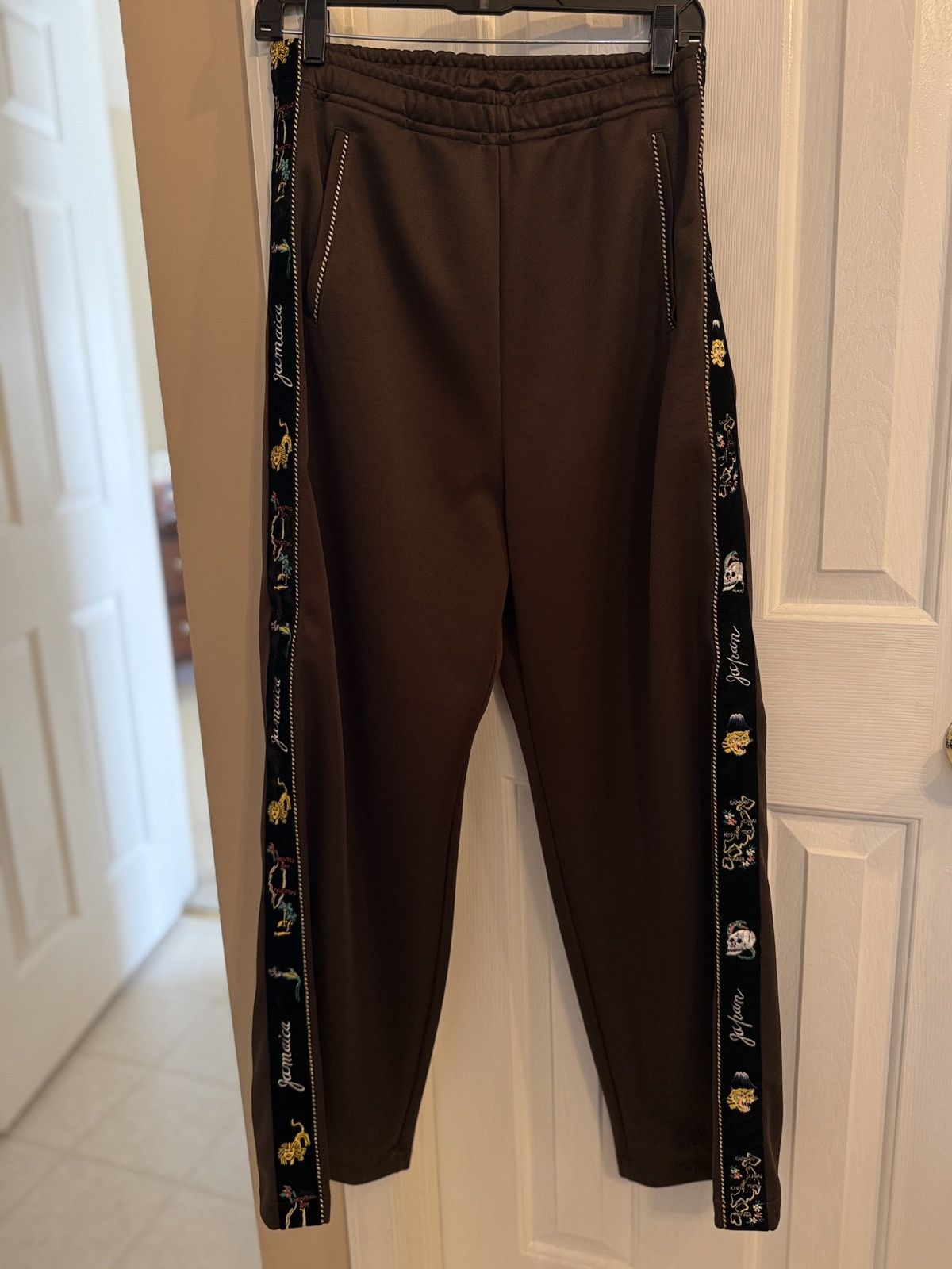Kapital Kapital SKA-Tape JAM Wide Track Pants Size US 30 / EU 46 - 1 Thumbnail