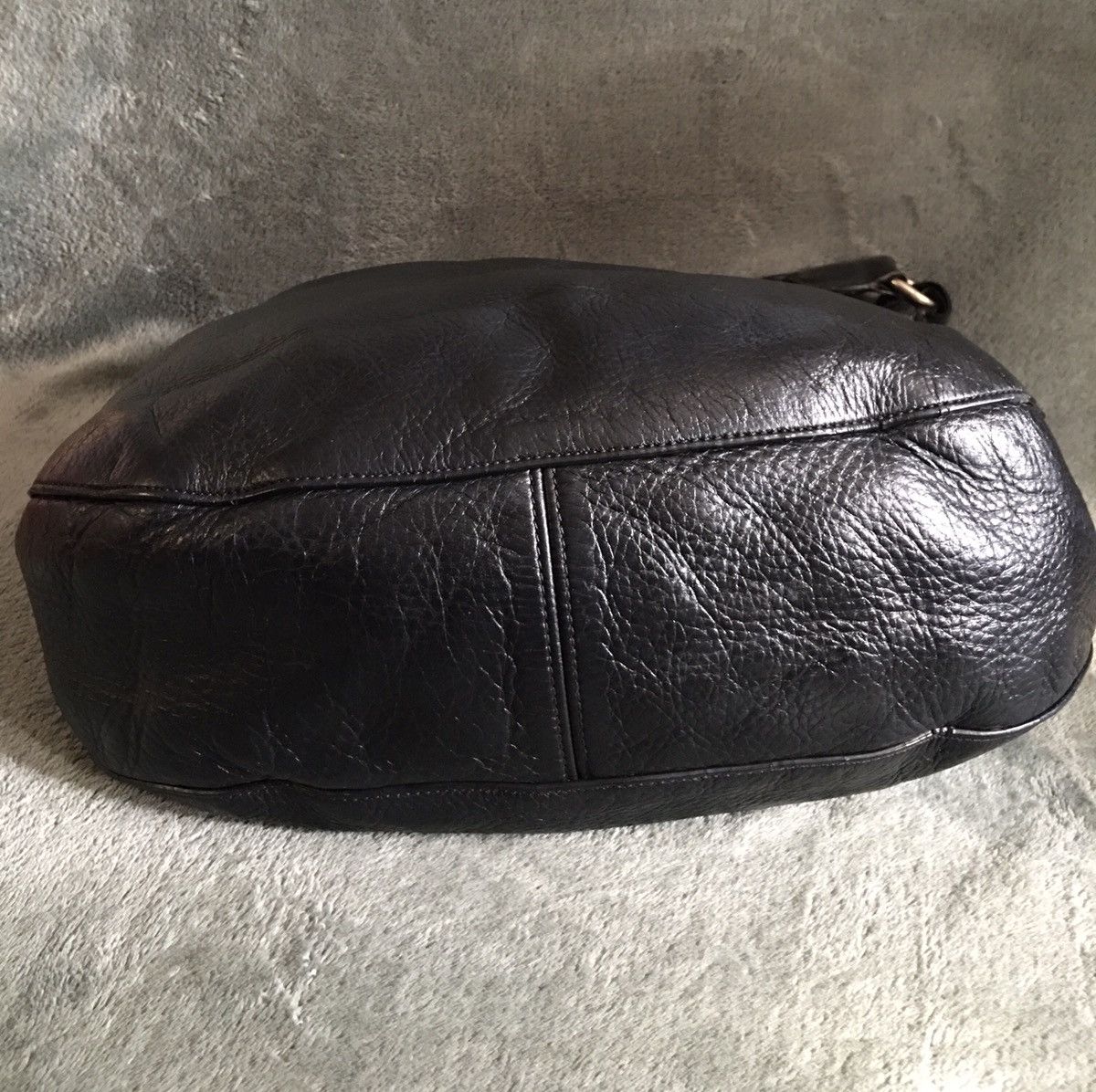 Mulberry Mulberry Daria Black Leather Shoulder Hobo Bag Size ONE SIZE - 6 Thumbnail
