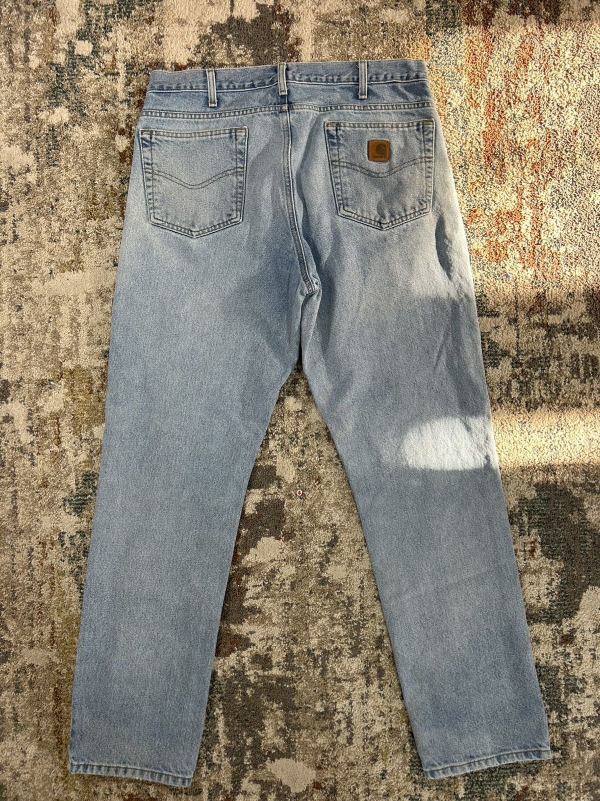Carhartt Carhartt Light Wash Denim Jeans Size US 34 / EU 50 - 3 Thumbnail