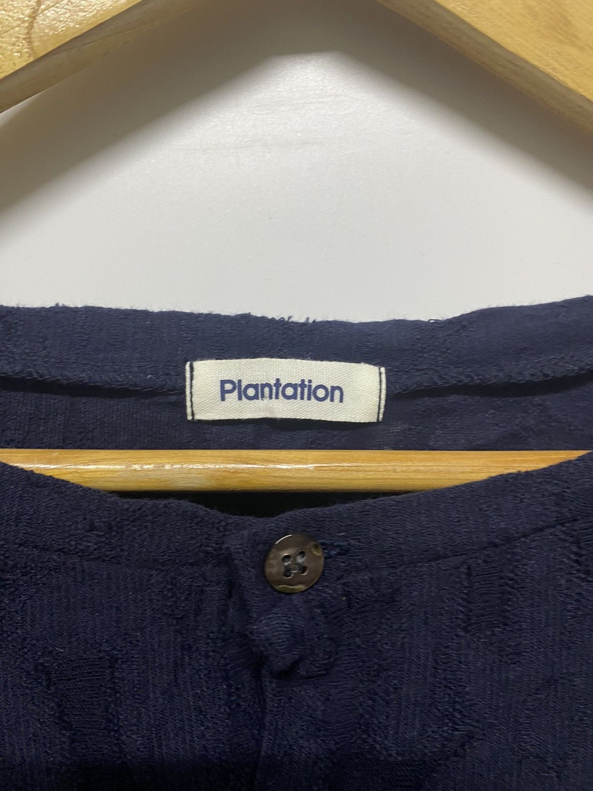 Issey Miyake × Japanese Brand Issey Miyake Plantation Long sleeve button up shirts Size L / US 10 / IT 46 - 12 Thumbnail