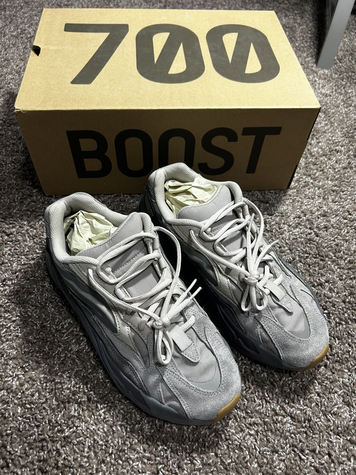 adidas gazelle silver green womens Adidas Yeezy Boost 700 V2 Tephra