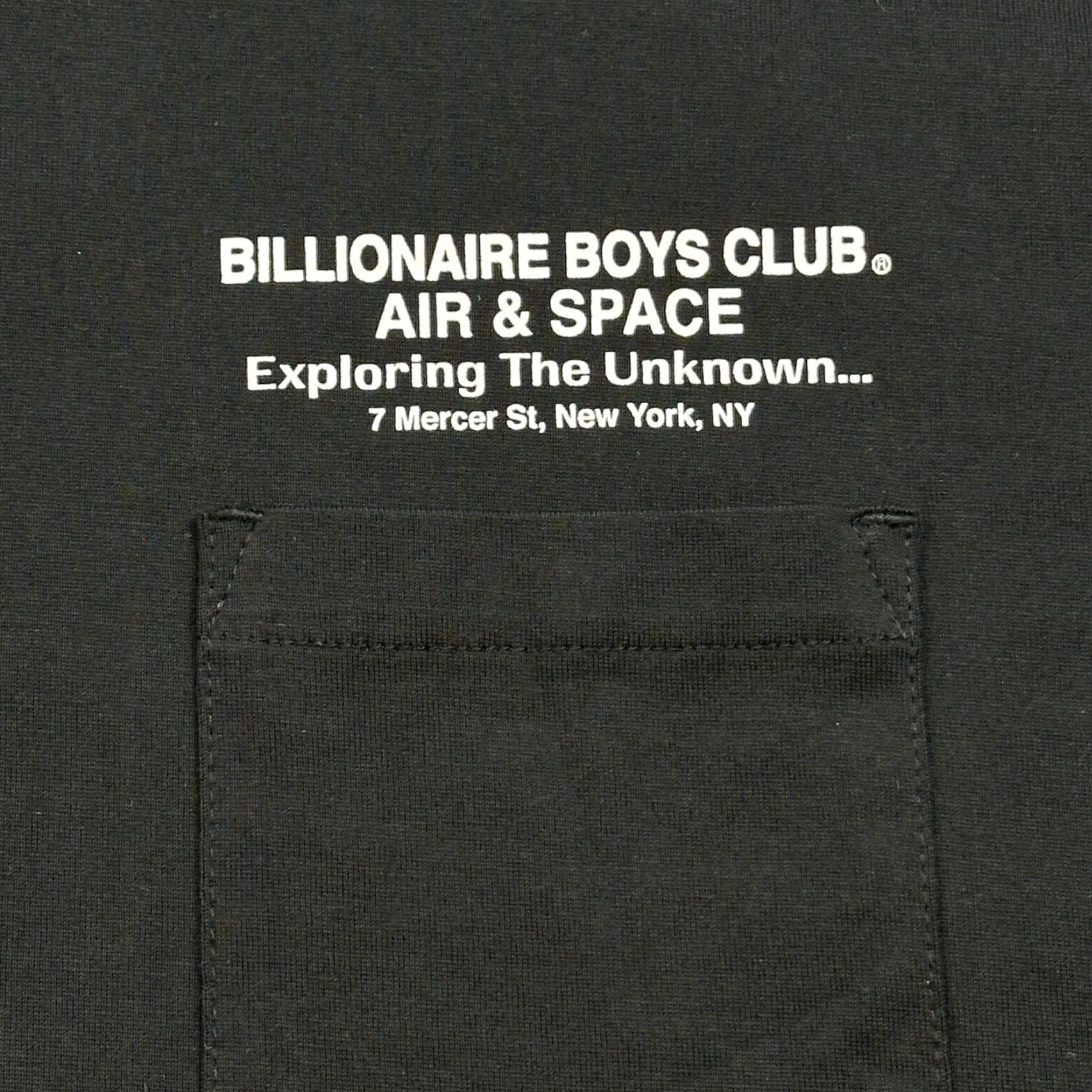Billionaire Boys Club Billionaire Boys Club Shirt Mens Large Black Twilight Zone Pocket Tee Streetwear Size US L / EU 52-54 / 3 - 3 Thumbnail