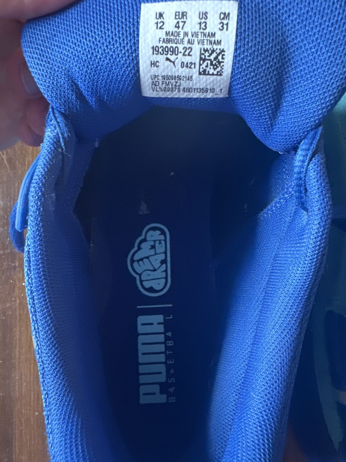 J. Cole × Puma Puma RS Dreamer J Cole Sodalite Blue - size 13 Size US 13 / EU 46 - 5 Thumbnail