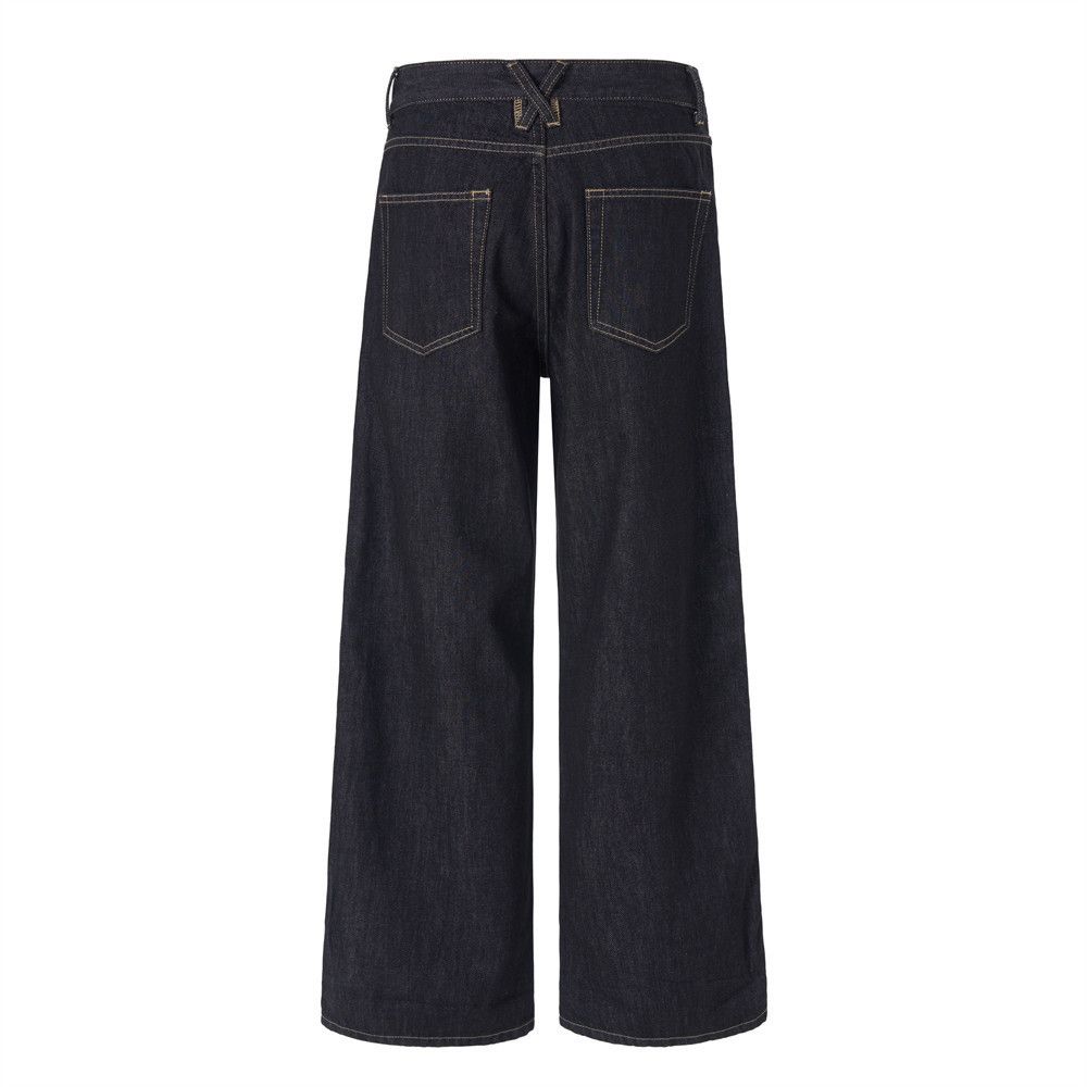 Jean Vintage men's cleanfit loose simple button jeans Size US 32 / EU 48 - 2 Thumbnail