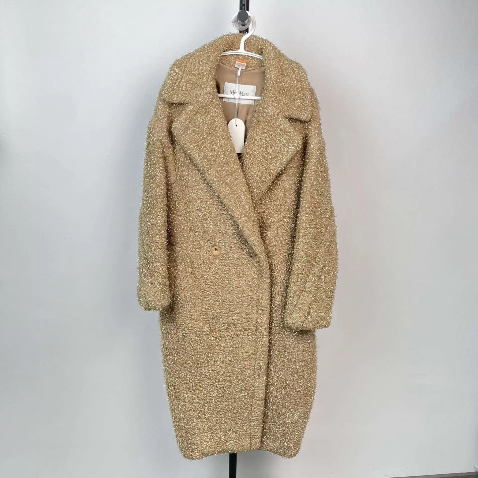 Max Mara Max Mara camel hair color gold coat Size M / US 6-8 / IT 42-44 - 1 Thumbnail