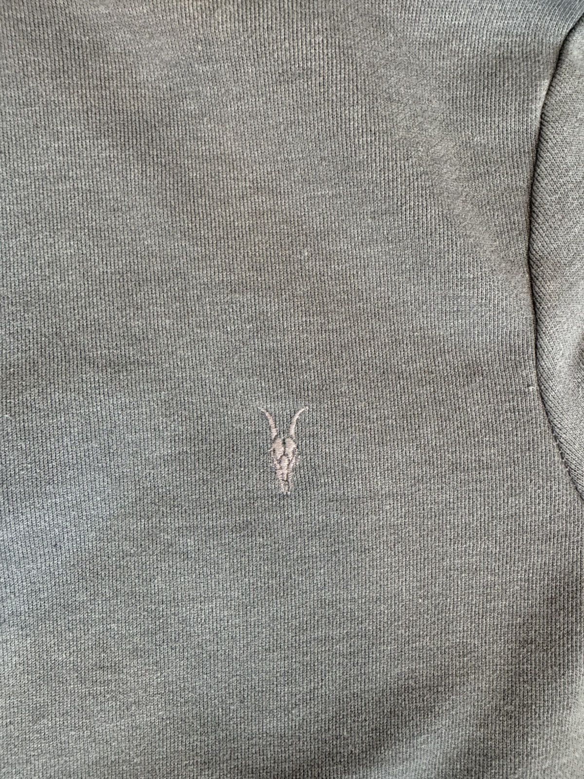 Allsaints Allsaints Grey Hoodie Size US M / EU 48-50 / 2 - 2 Thumbnail