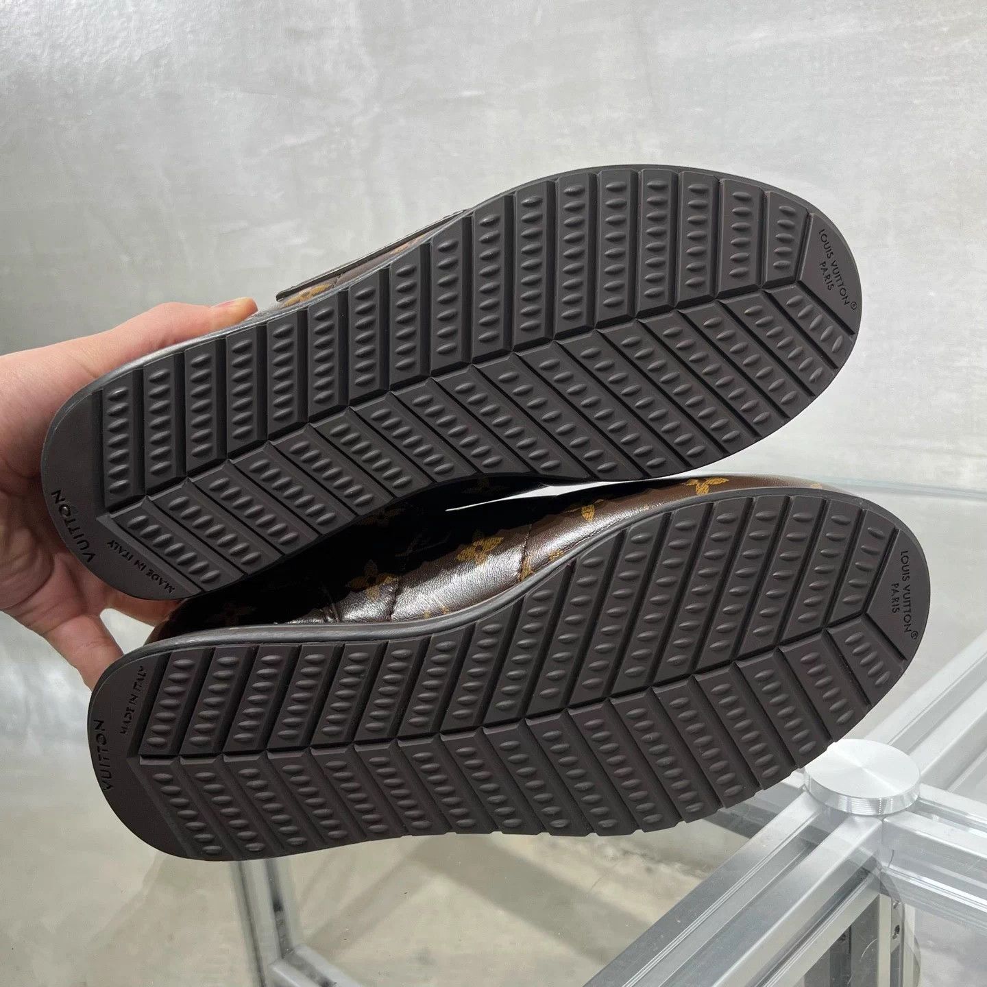 Louis Vuitton LV Aganshoe Monogram UK5.5/39.5 NIB Size US 6.5 / EU 39-40 - 7 Thumbnail