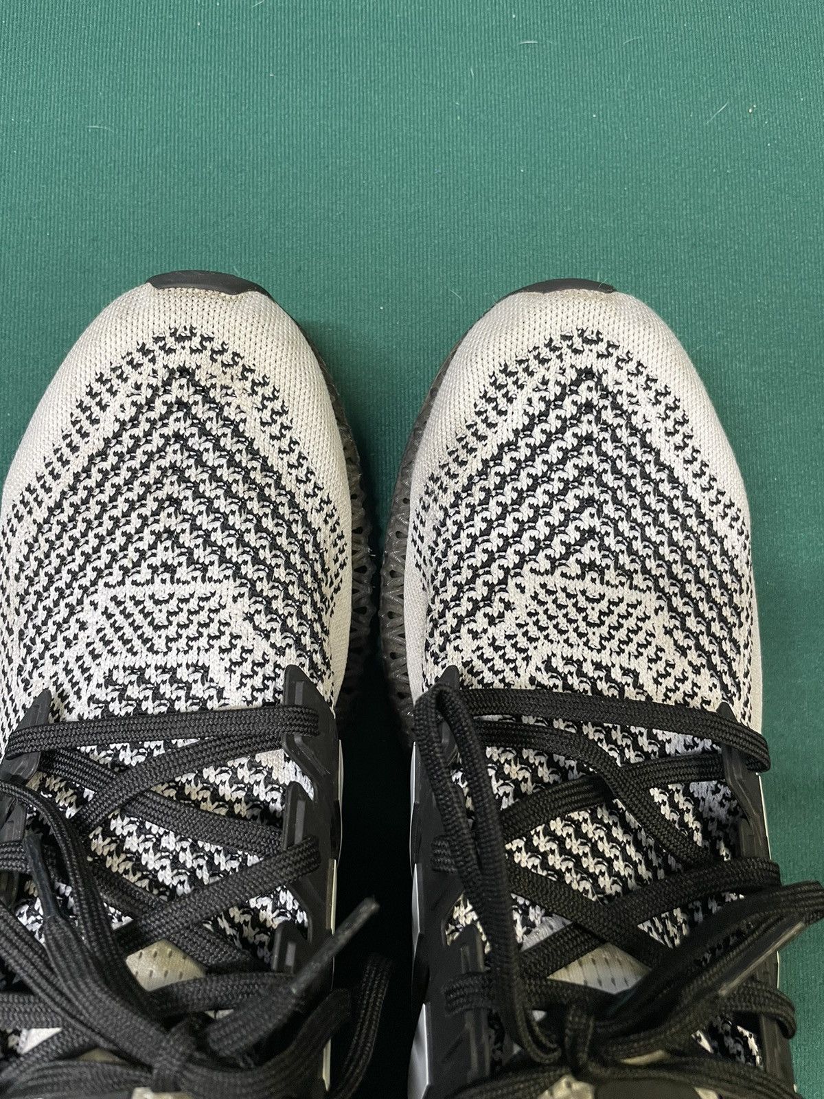 Adidas Adidas Ultra 4D “Core Black / Cloud White” Size US 15 / EU 48 - 6 Thumbnail