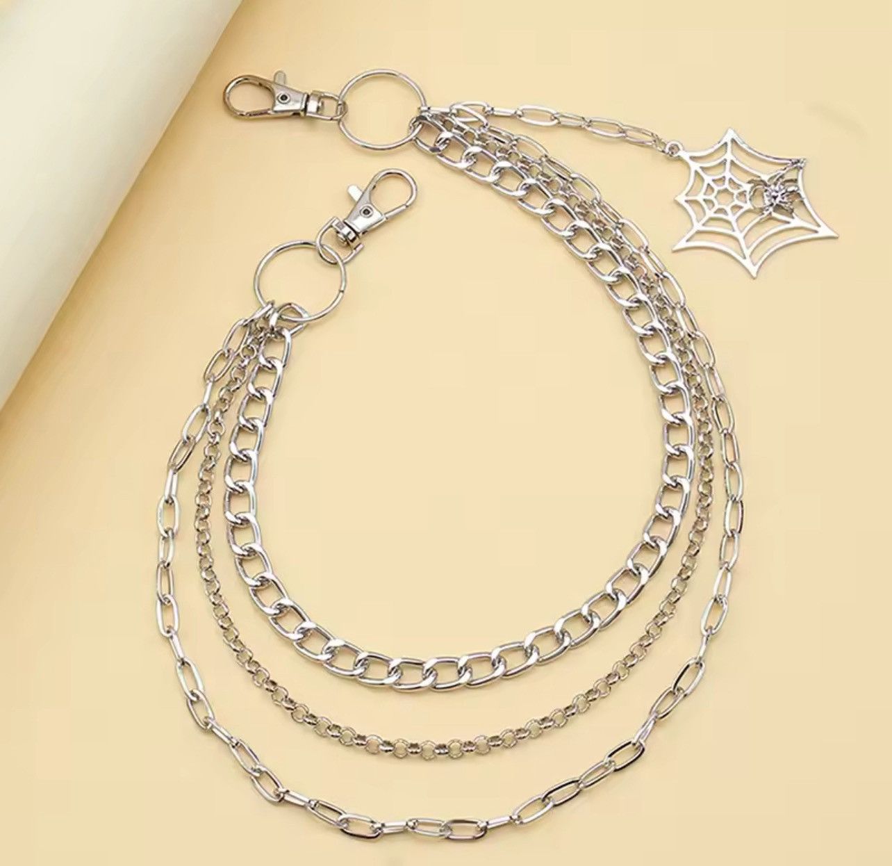Other Chain Spider Pendant Jeans Chain Size ONE SIZE - 3 Thumbnail