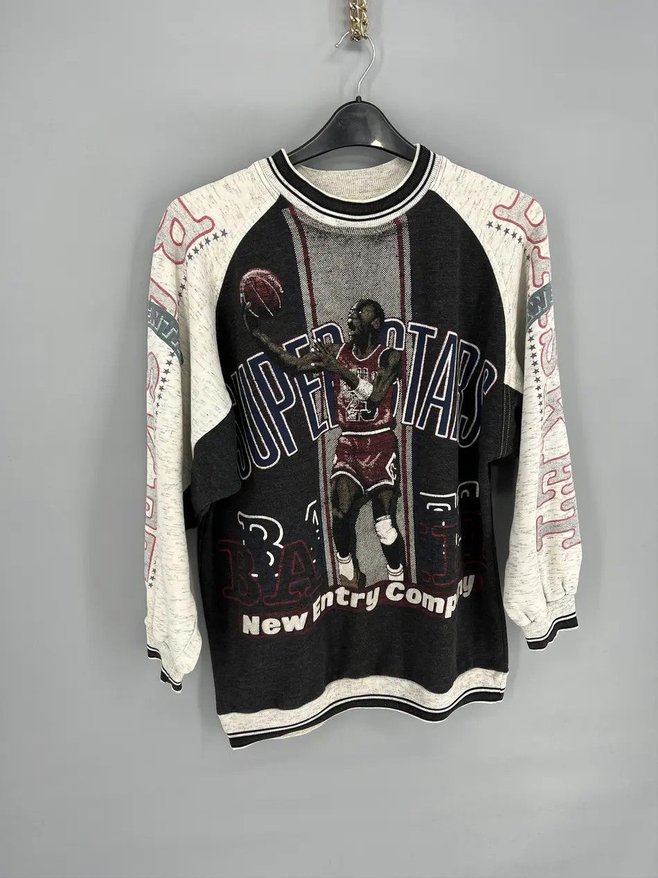NBA × Vintage Vintage 90s Superstars Jordan 23 NBA legend overprint Size US L / EU 52-54 / 3 - 2 Thumbnail