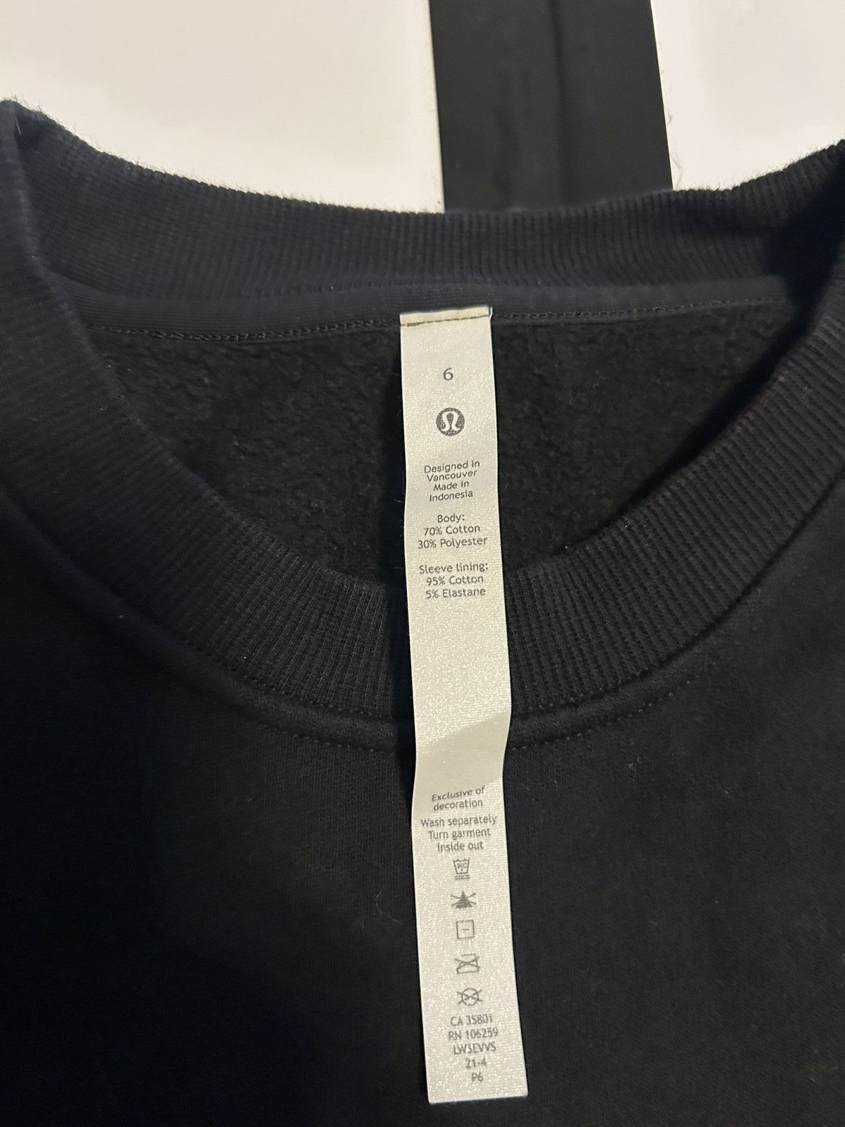 Lululemon Lululemon sweater crop top with swift sleeve print Size M / US 6-8 / IT 42-44 - 2 Thumbnail