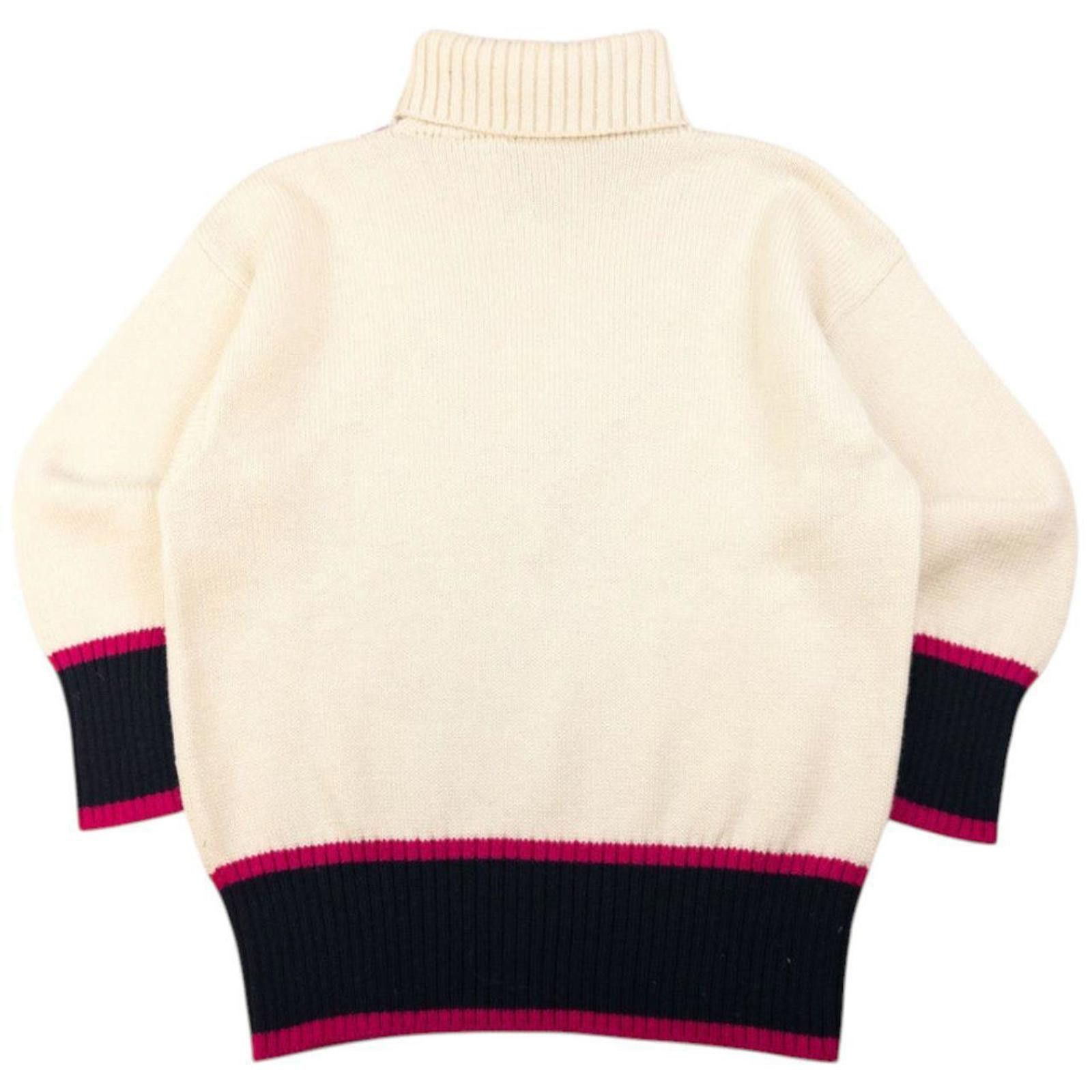 Vintage Emporio Armani Turtleneck Knit Jumper Size S Sweaters Knitwear