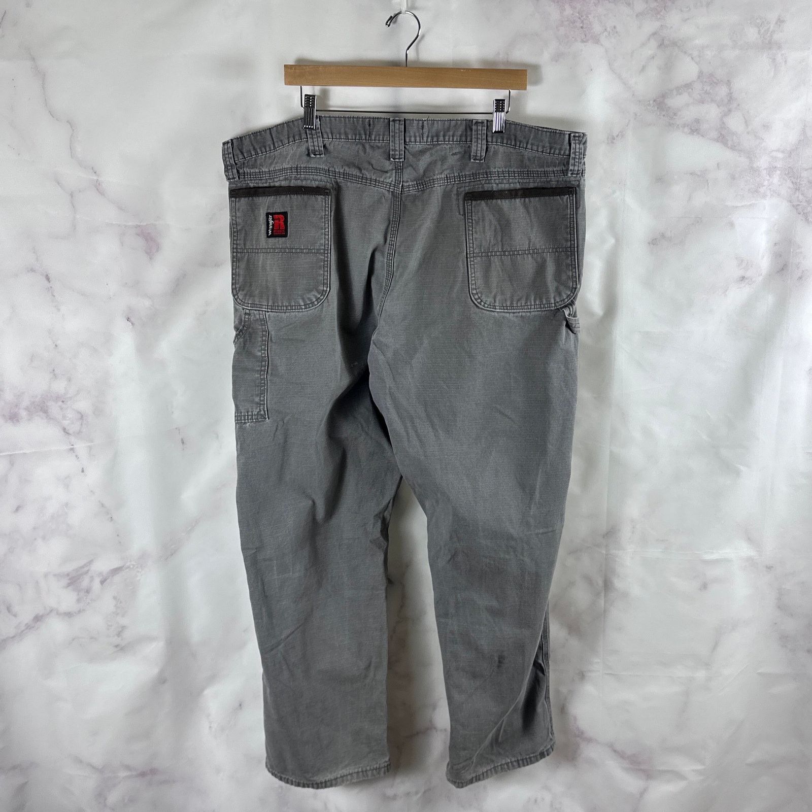 Wrangler Riggs Workwear Grey Carpenter Pants Ripstop Size US 44 / EU 60 - 6 Thumbnail